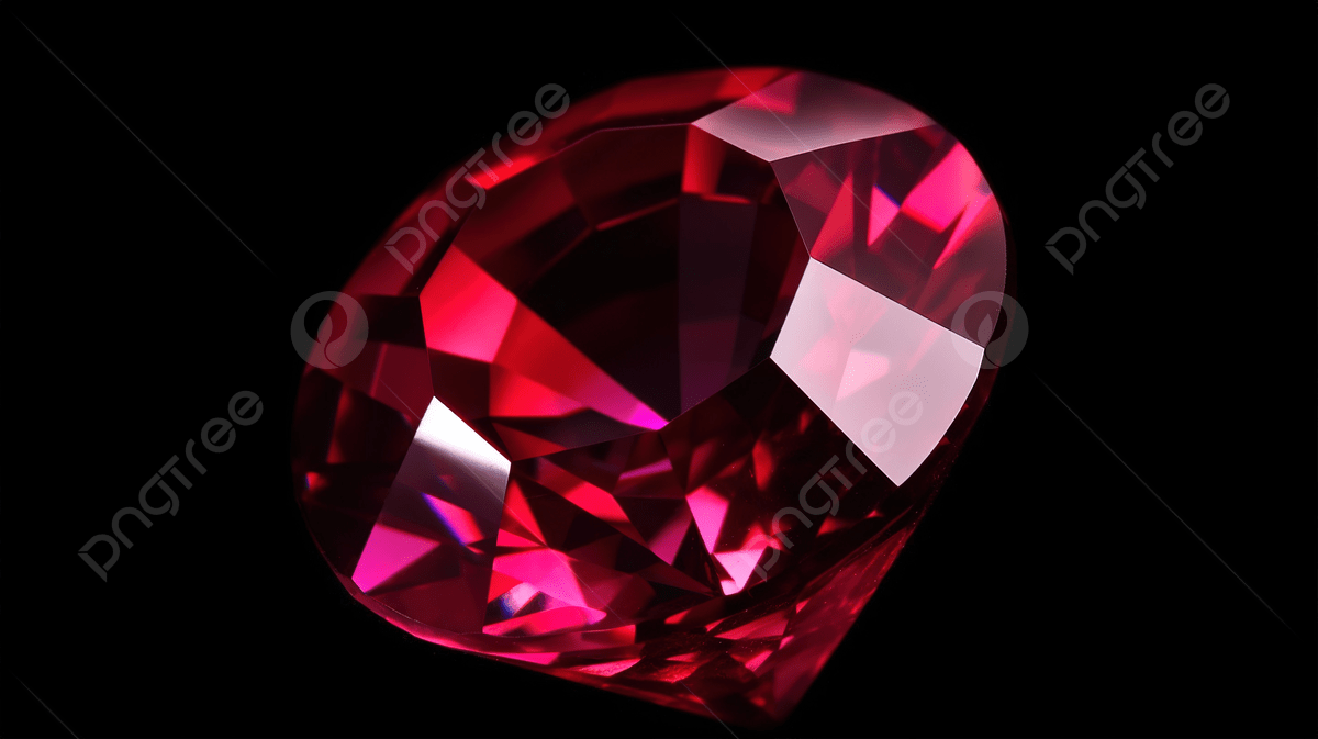 1200x673 Bright Ruby Red Stone Set Against A