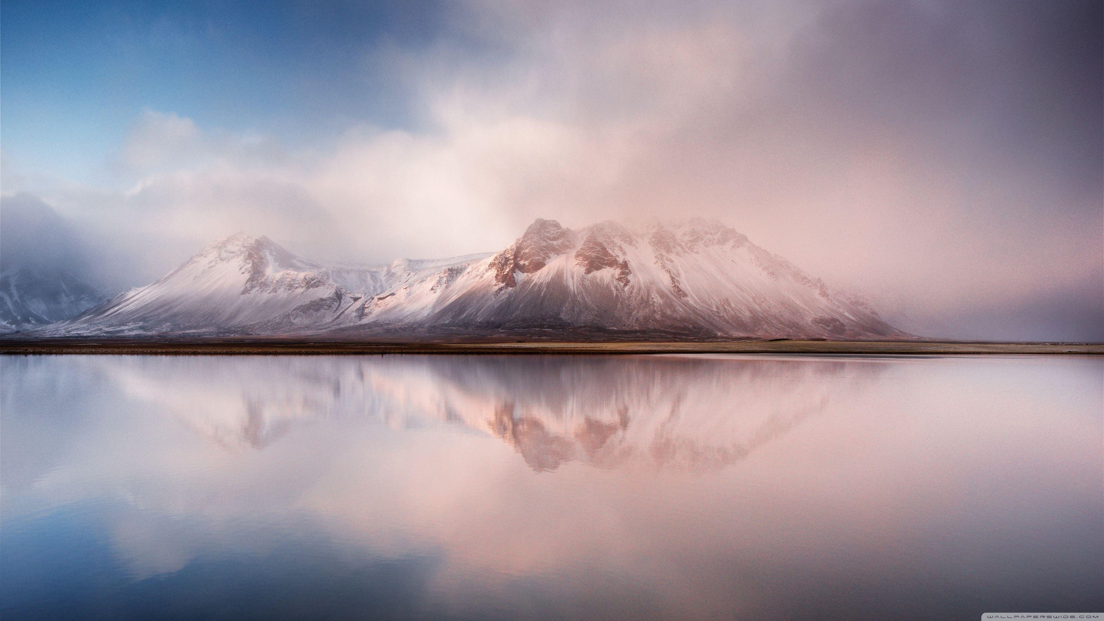 3554x1999 Beautiful Icelandic Mountains ❤ 4K HD Desktop Wallpaper