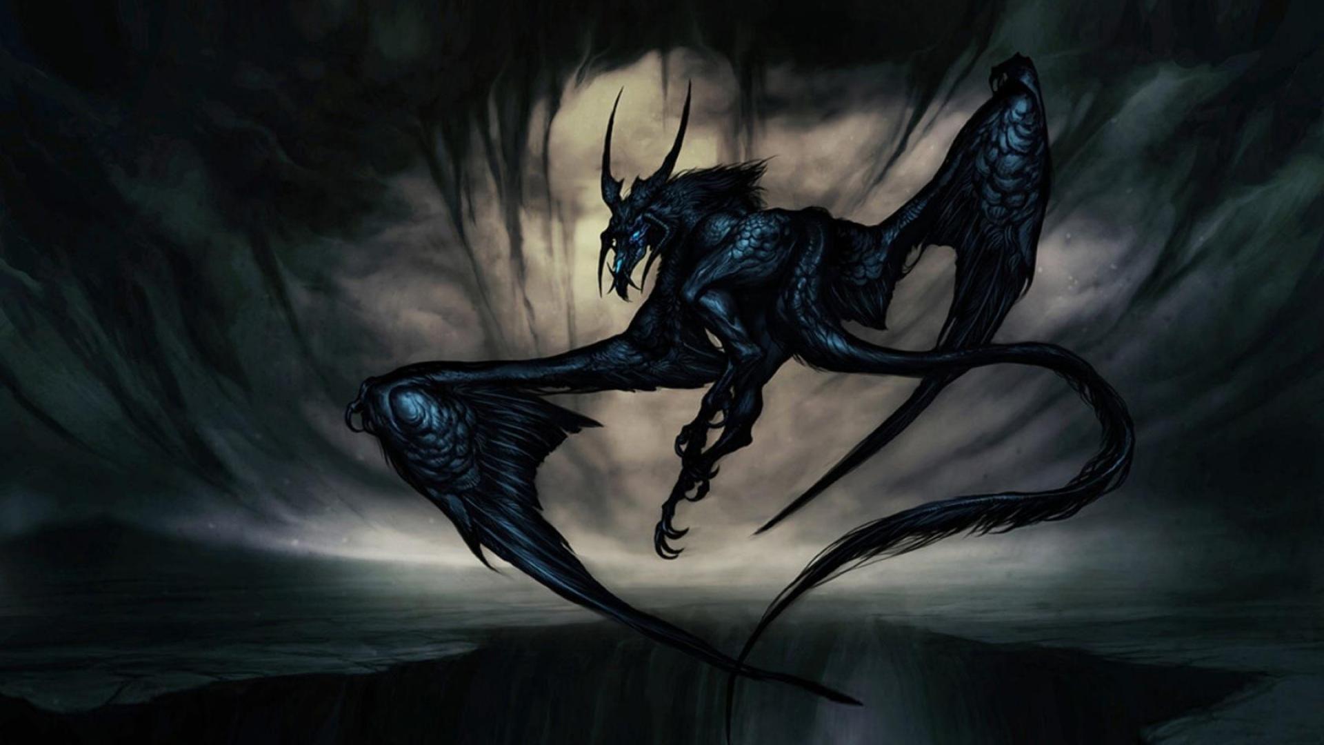 1920x1080 Black Dragon Wallpaper , Find HD Wallpaper For Free