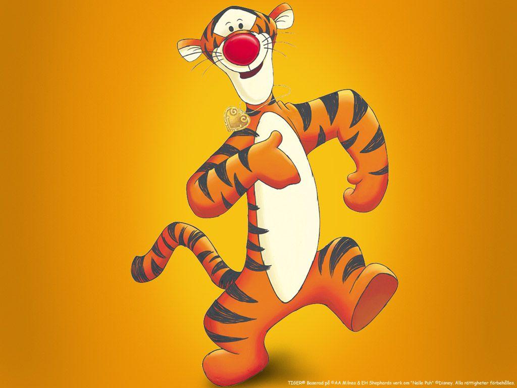 1024x768 Free Tigger Wallpaper