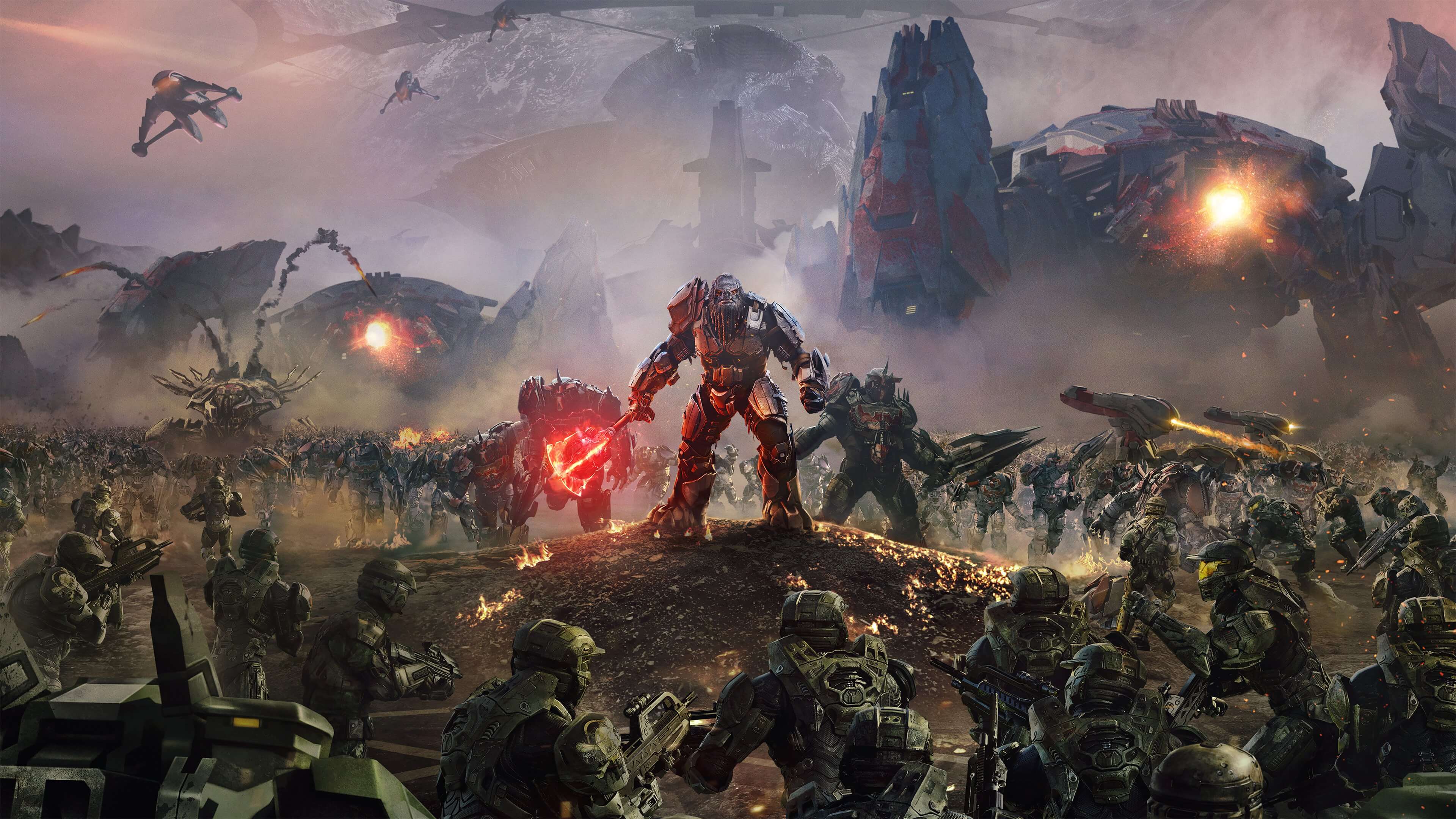 3840x2160 Halo Wars 2 Atriox Battlefield 4K