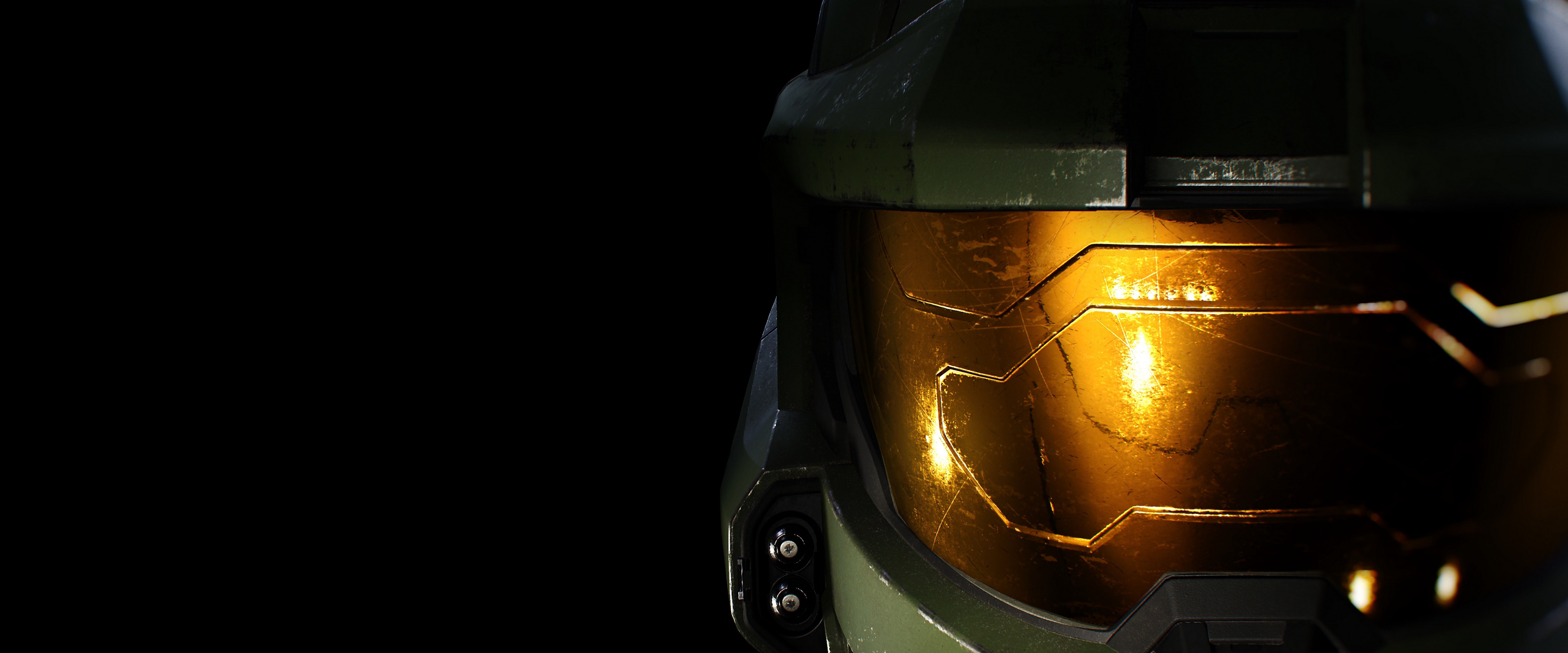 7680x3200 Halo Infinite Master Chief 4K Wallpaper