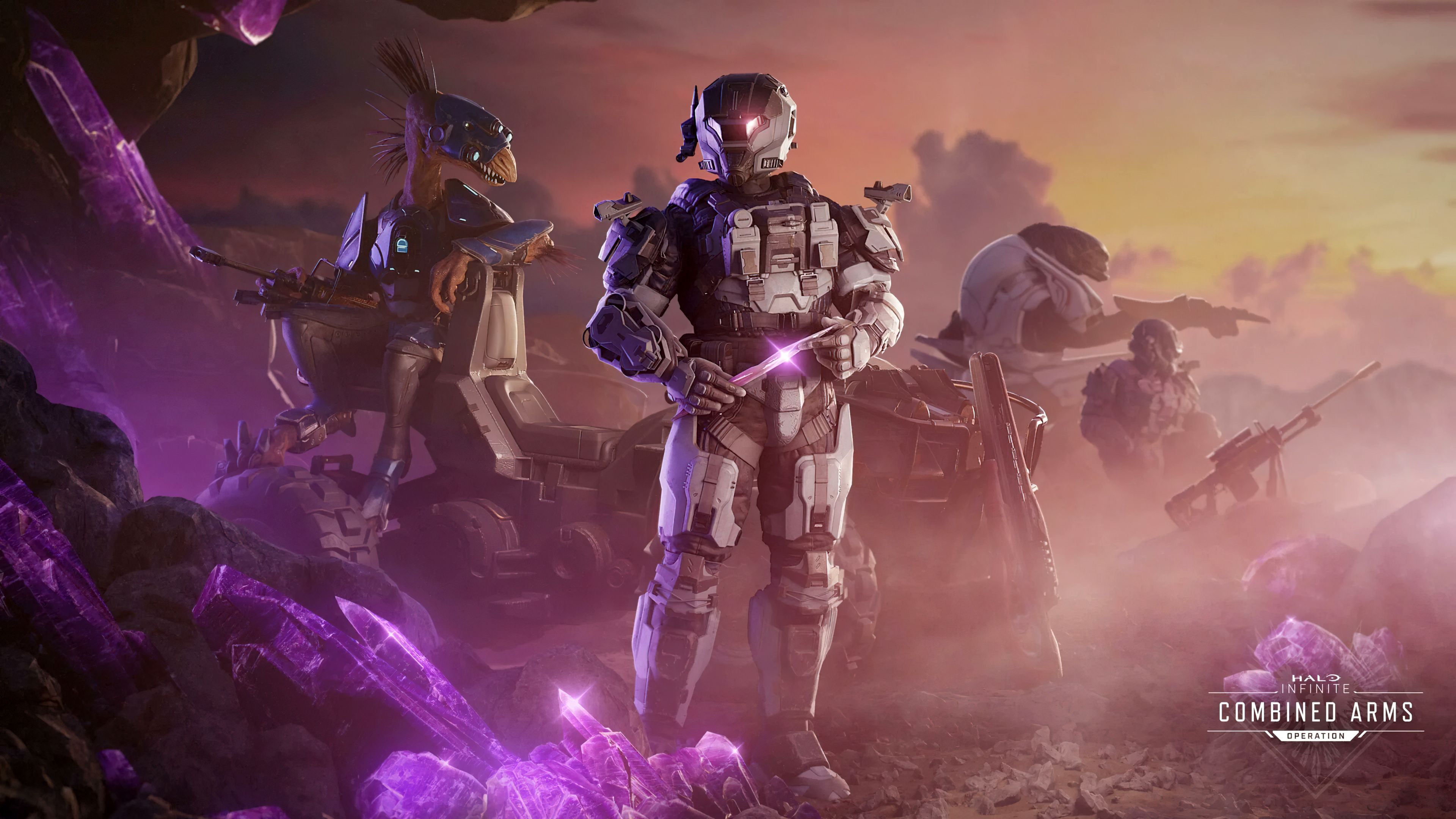 3840x2160 Halo Infinite Combined Arms 4K Wallpaper