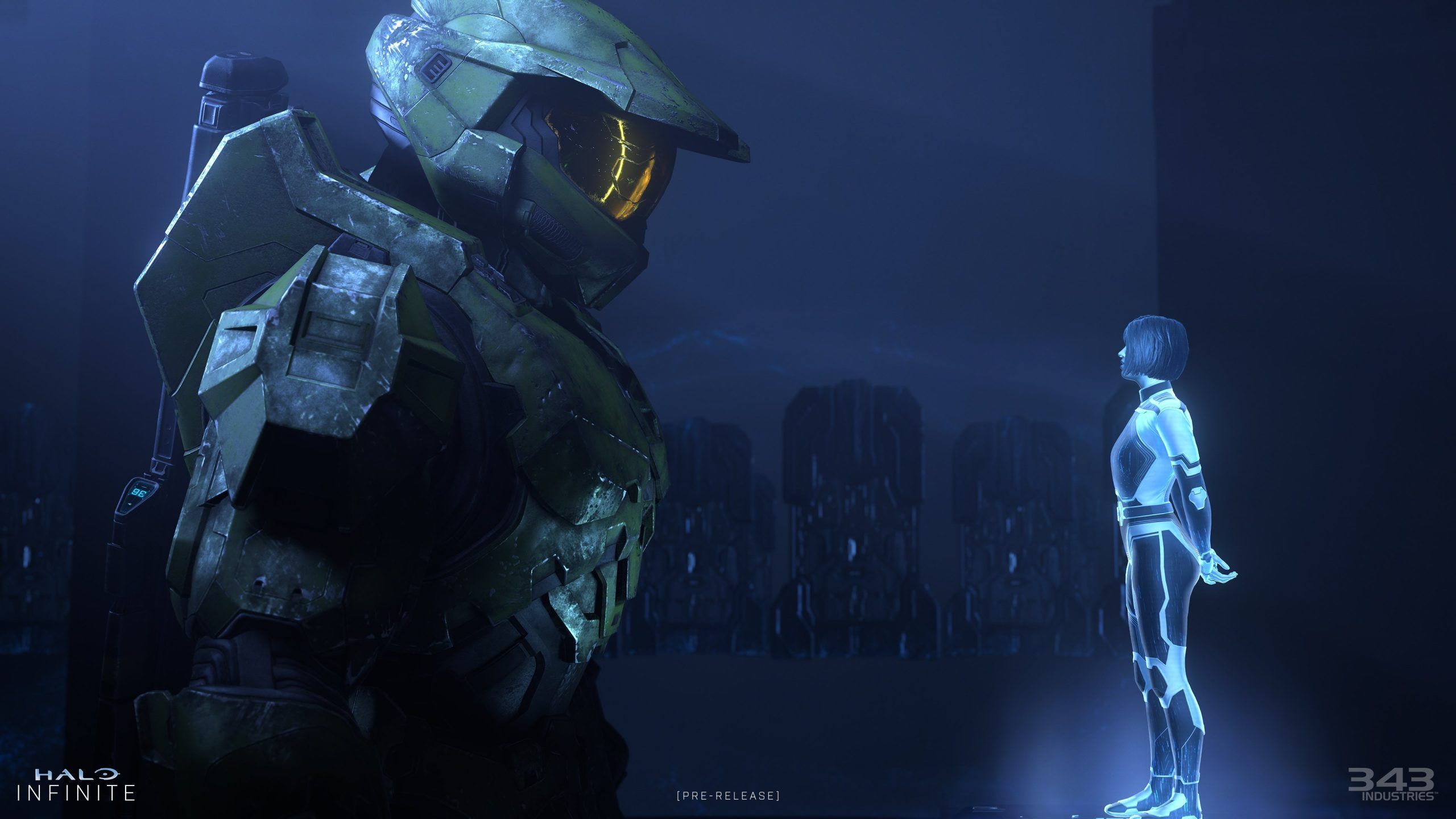 2560x1440 The Chief Returns in Halo Infinite
