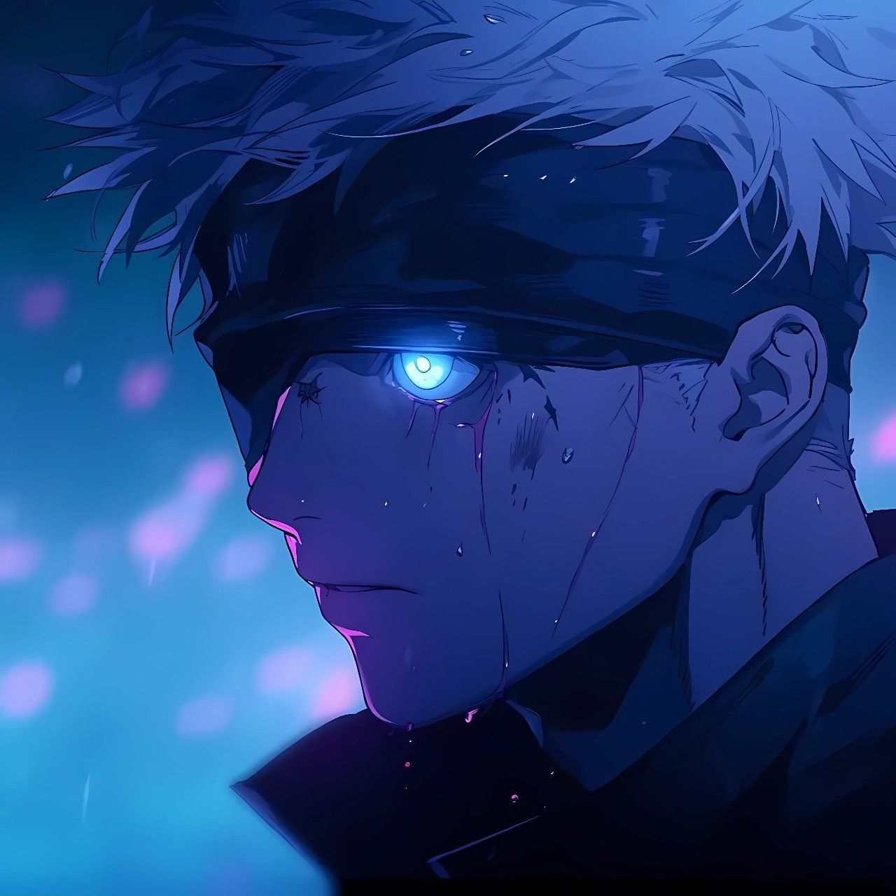 1280x1280 Satoru Gojo Anime Character