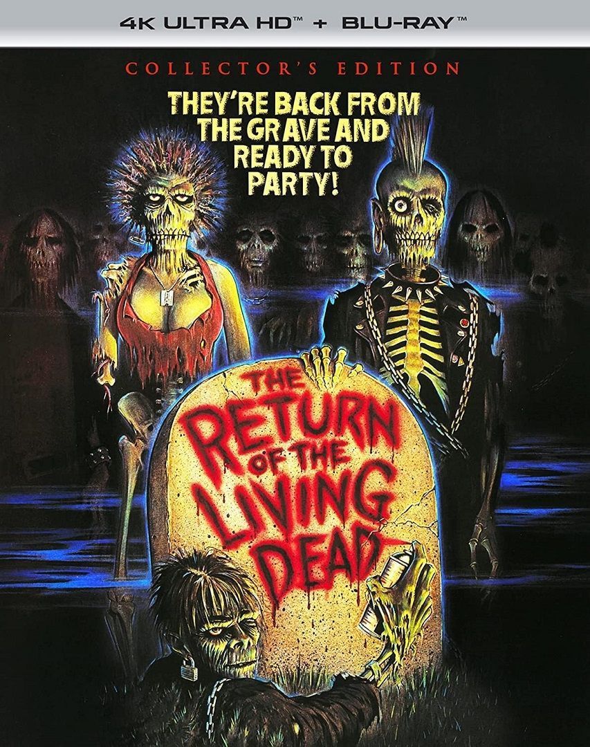 853x1080 The Living Dead 4K UHD Blu Ray