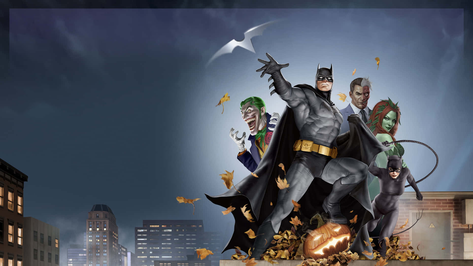 1920x1080 Long Halloween Poster Art Wallpaper