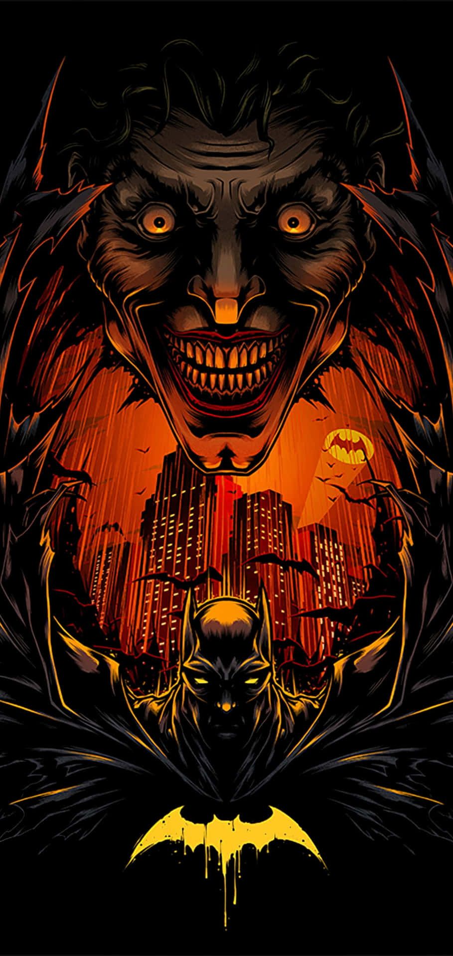 909x1920 Long Halloween Wallpaper