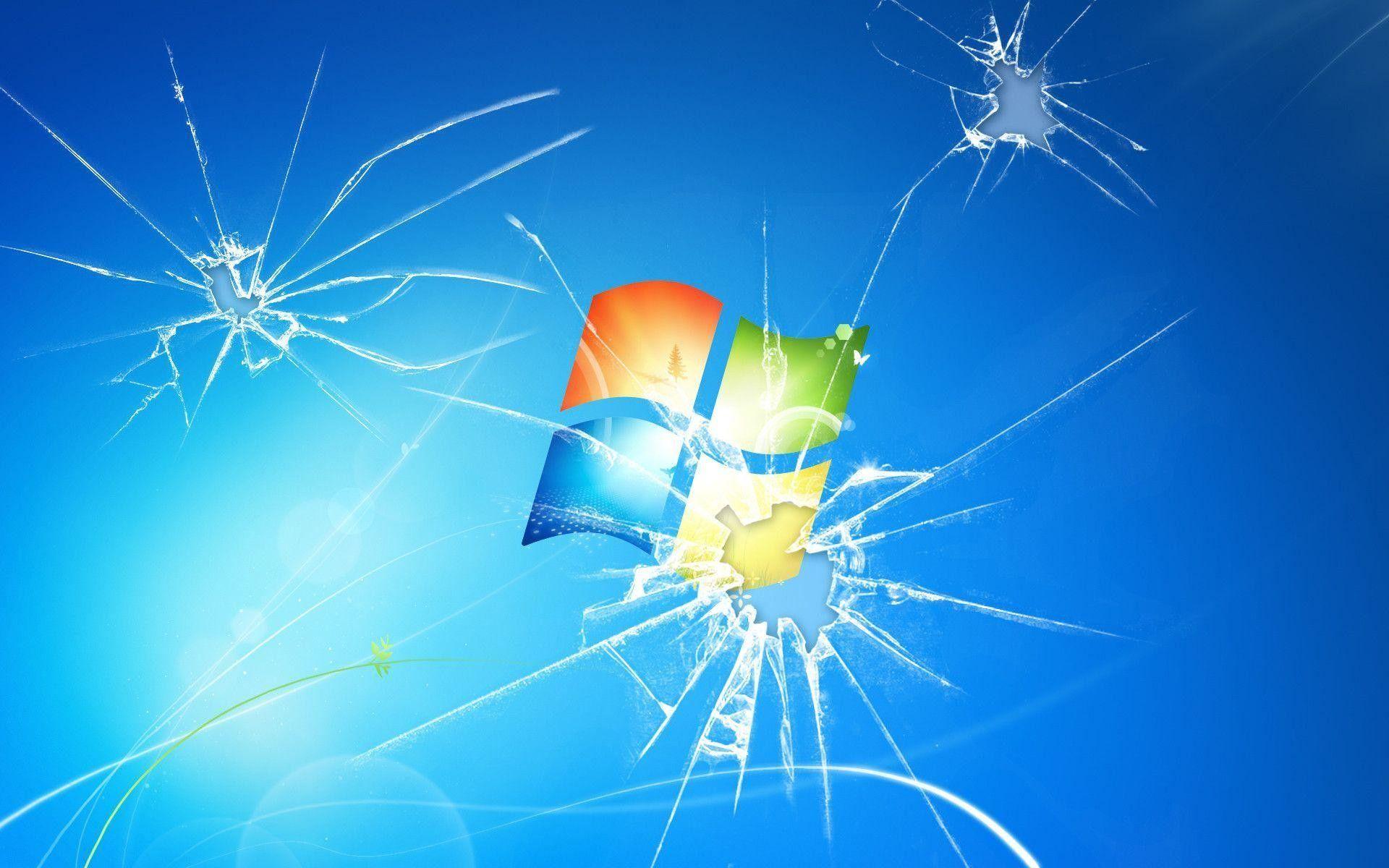 1920x1200 Realistic Broken Screen Wallpaper HD