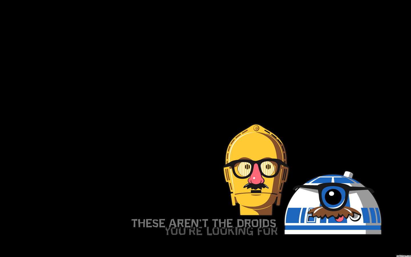 1440x900 Free download Funny Star Wars Computer Wallpaper 1440x900
