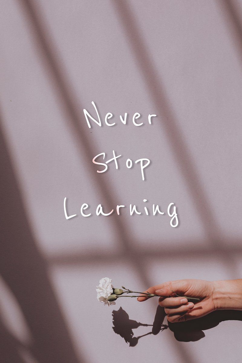 800x1200 Never Stop Learning Image. Free