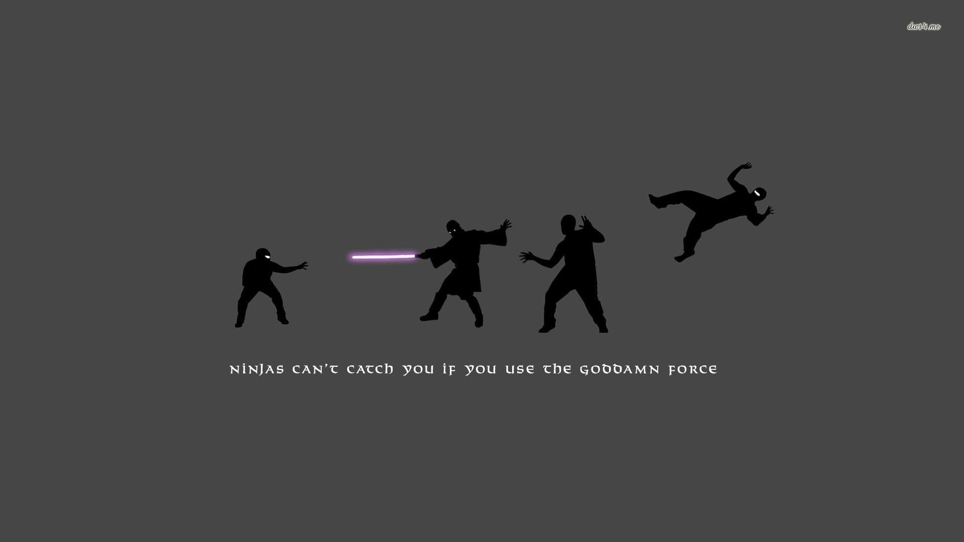1920x1080 Use the force against the ninjas wallpaper wallpaper