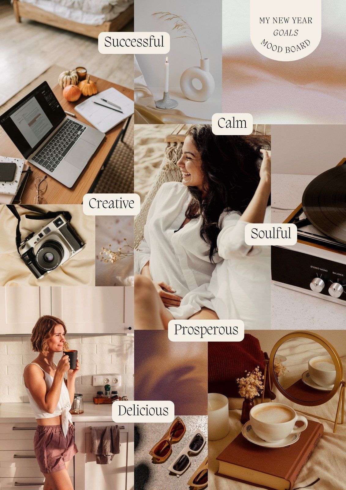 1131x1600 customizable vision board templates