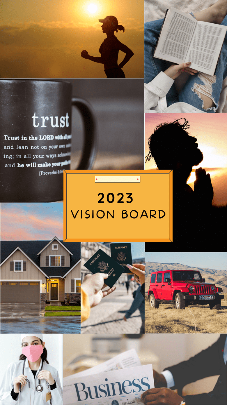 780x1387 Vision Board Phone Wallpaper
