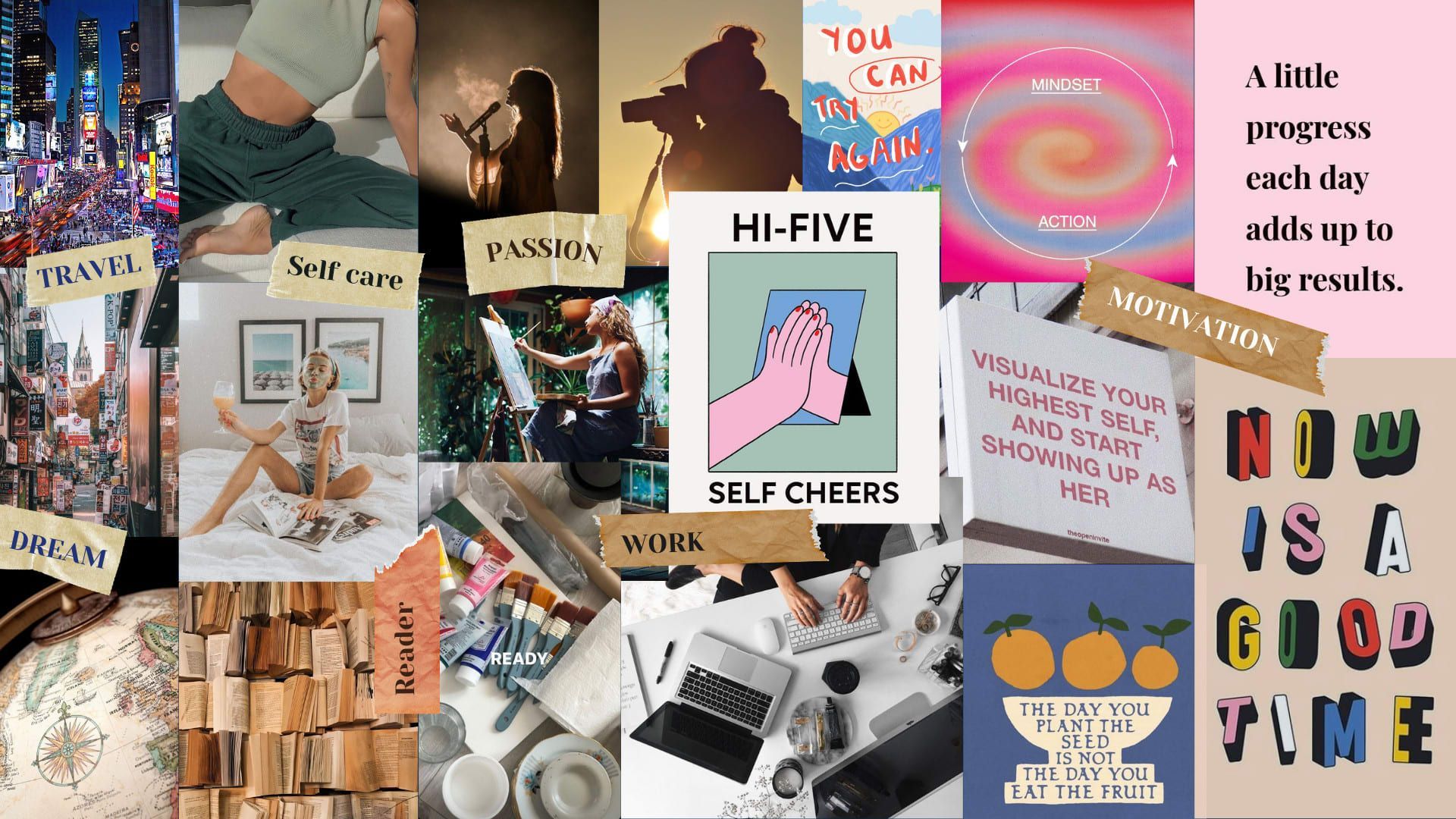 1920x1080 Create vision board wallpaper