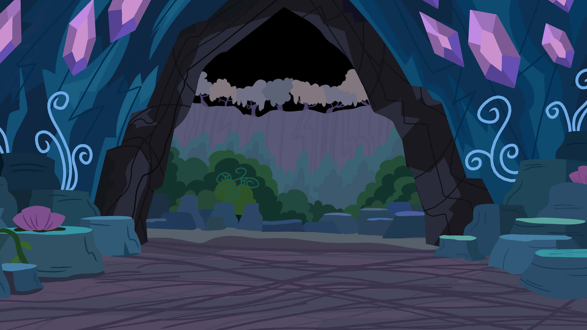 1920x1080 Download MLP Background Harmony Cave