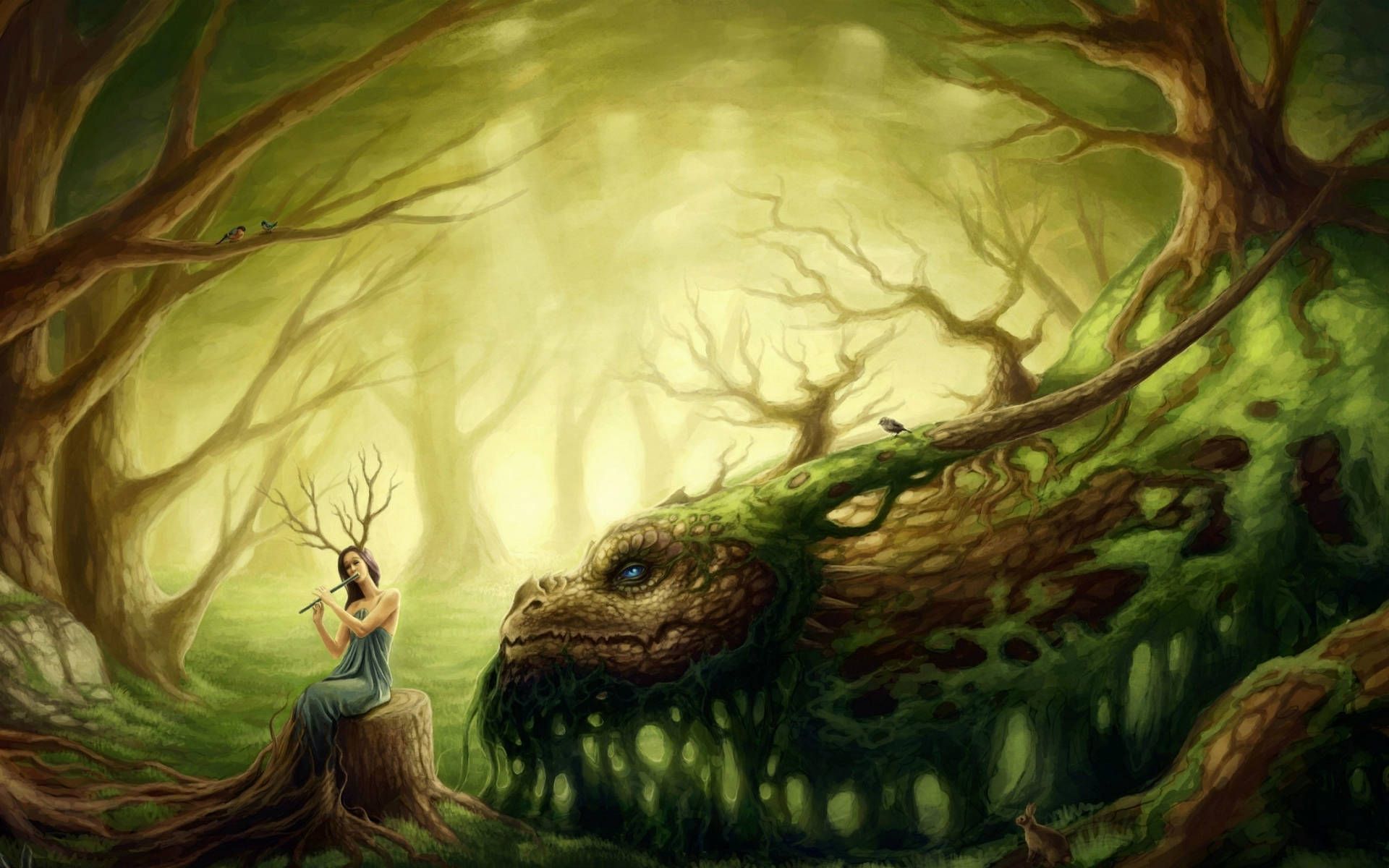 1920x1200 Dragon Mythical Creatures Wallpaper