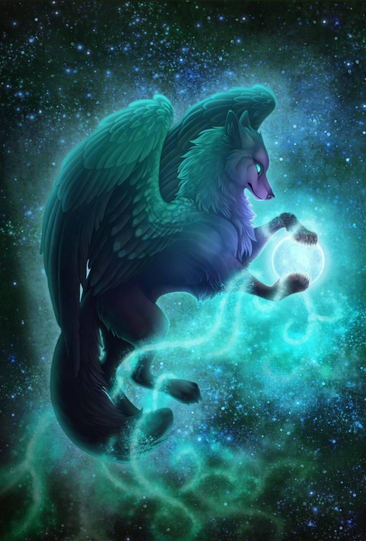 735x1088 Anime Wolf Wallpaper