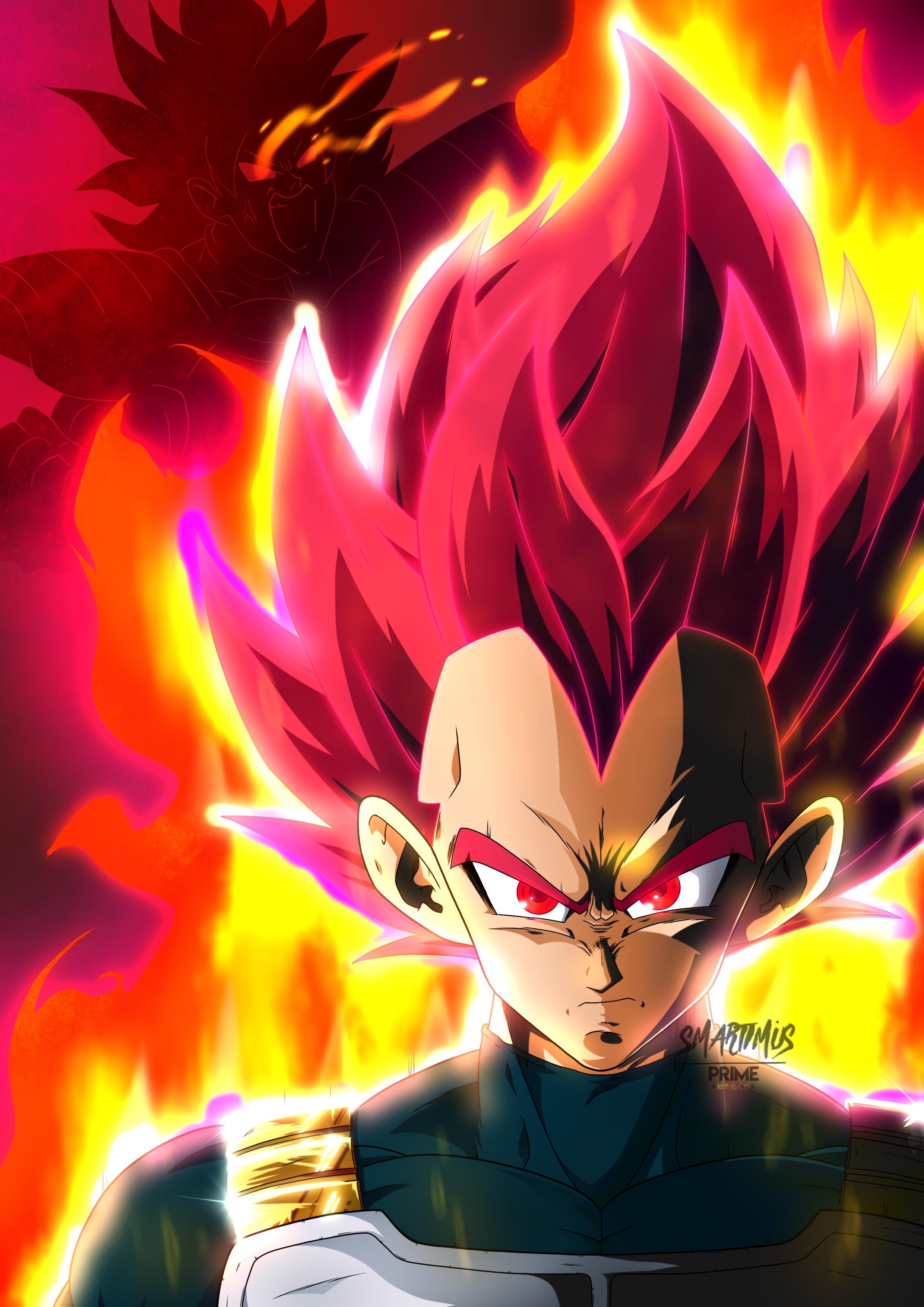 2480x3508 It's been awhile Reddit! SSJ God Vegeta