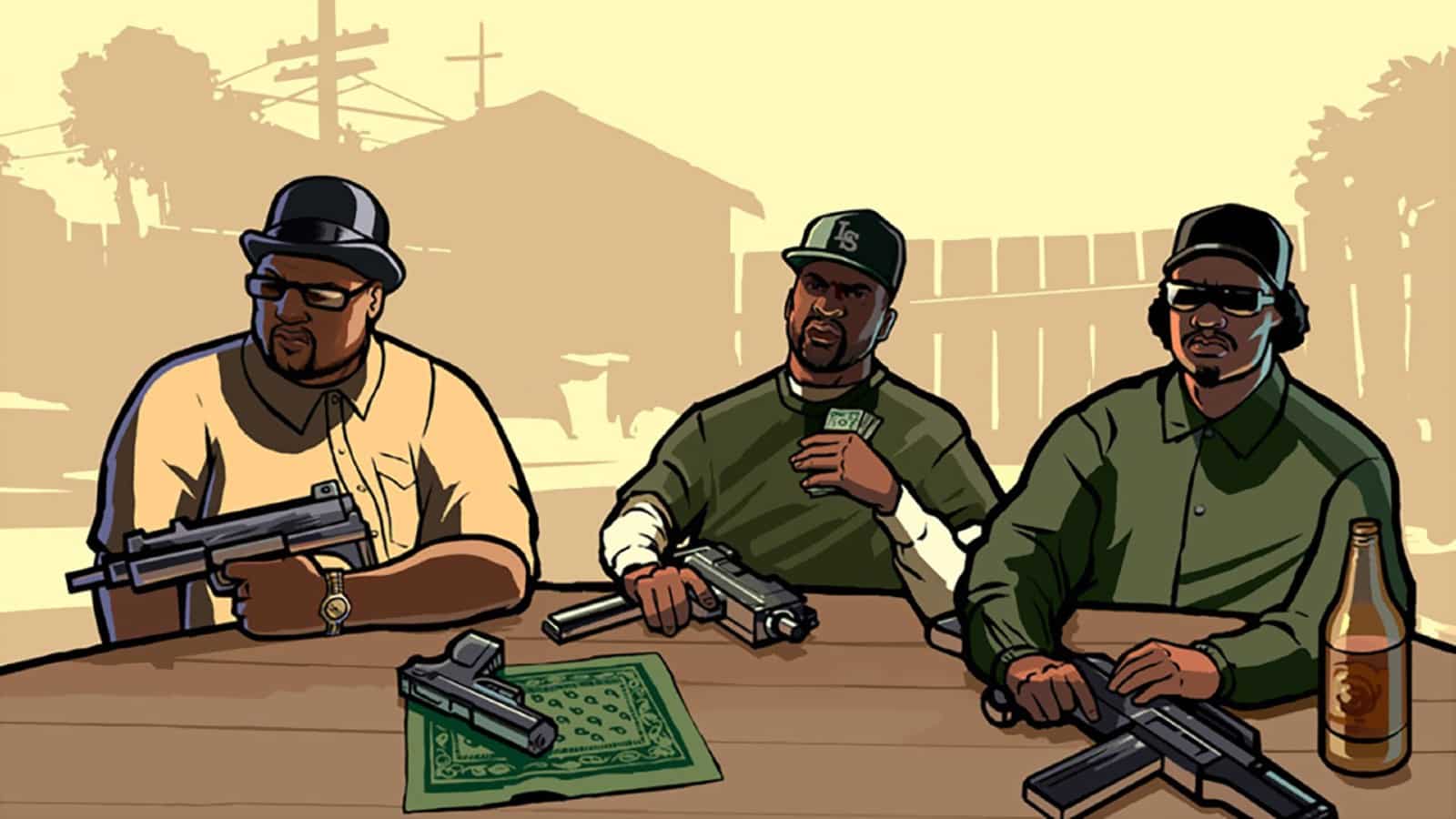 1600x900 GTA San Andreas Remastered cheats