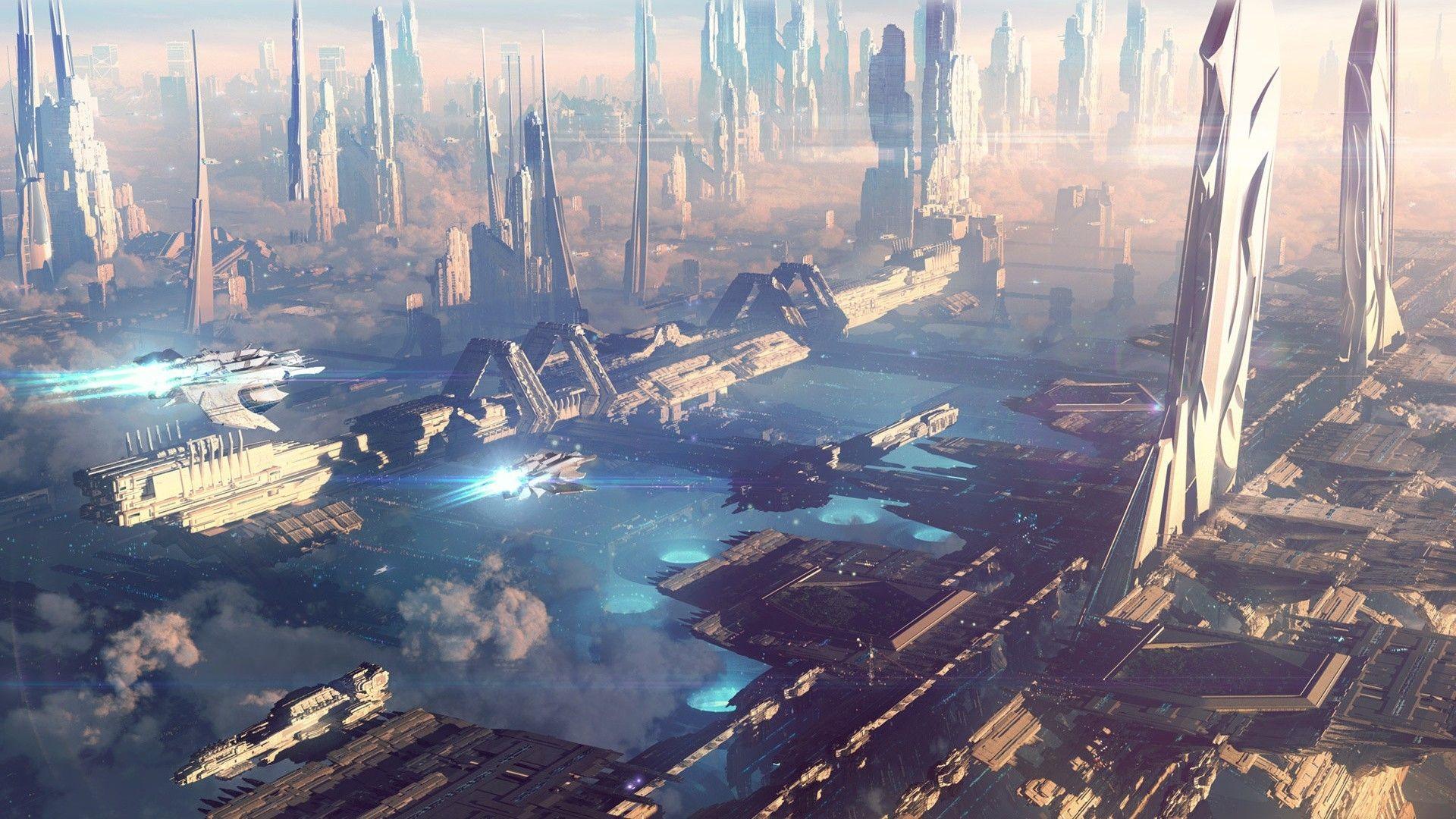 1920x1080 Futuristic Wallpaper