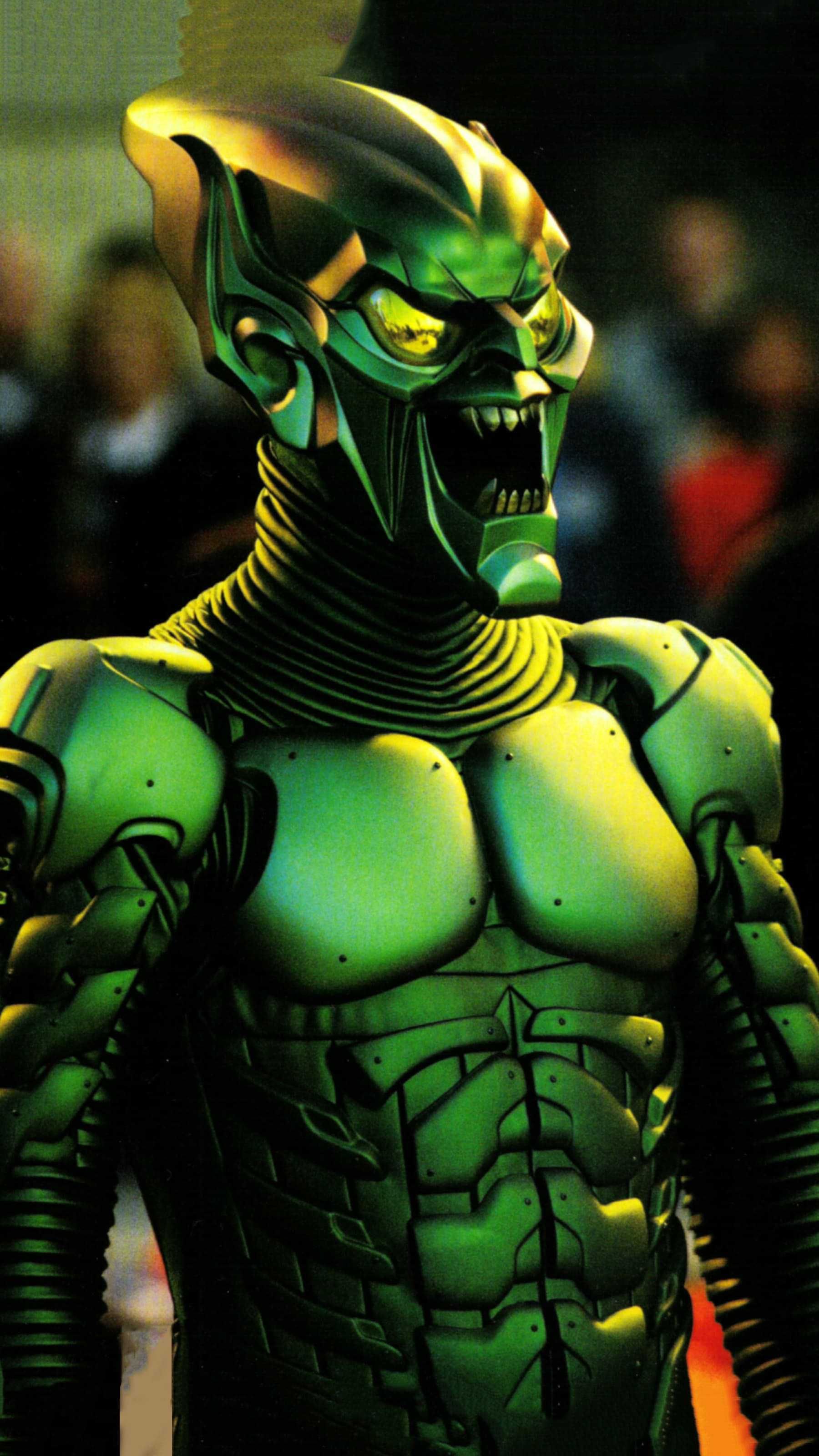 1800x3200 Green Goblin Wallpaper. Green