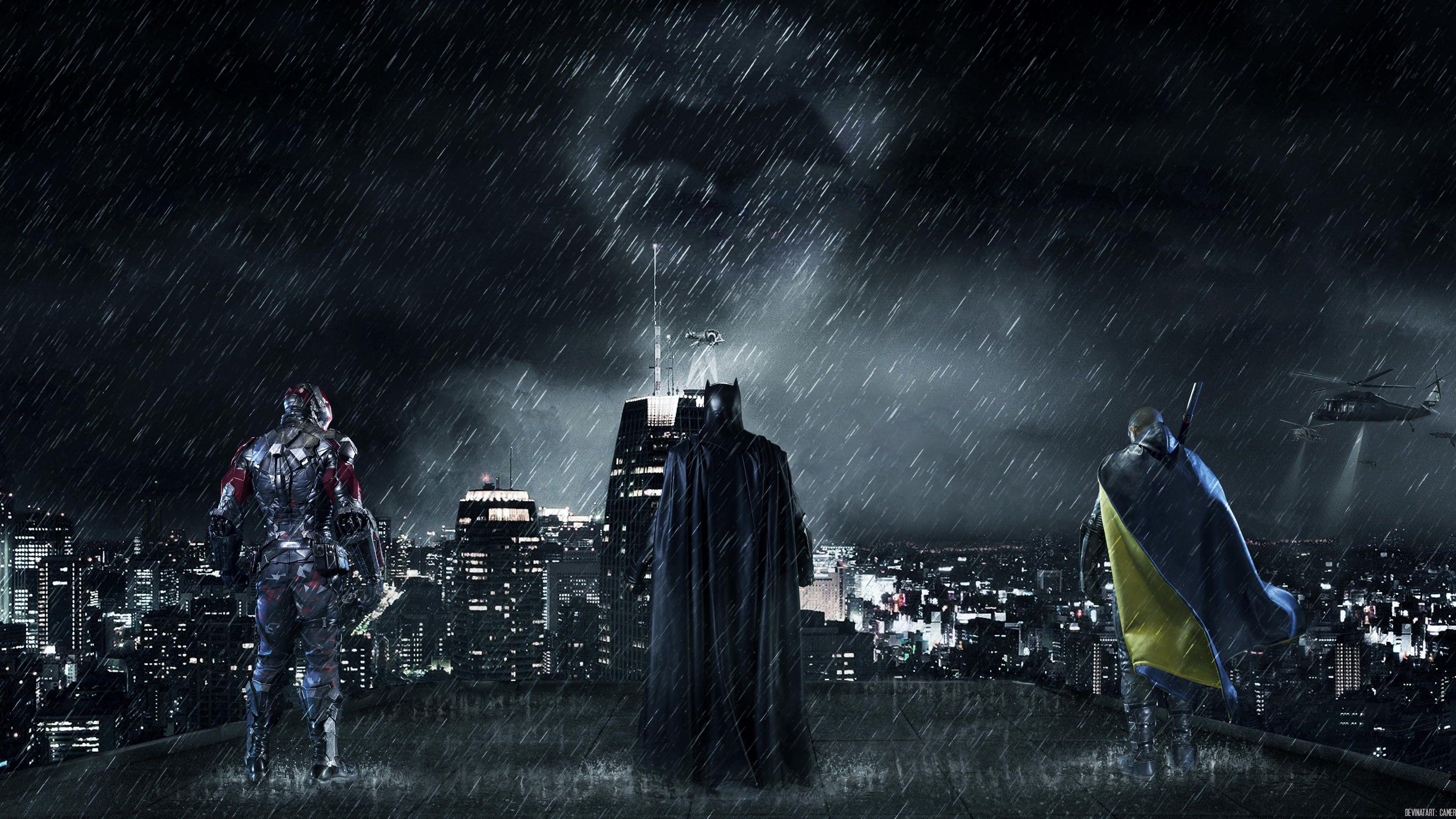 3840x2160 Wallpaper Gotham City
