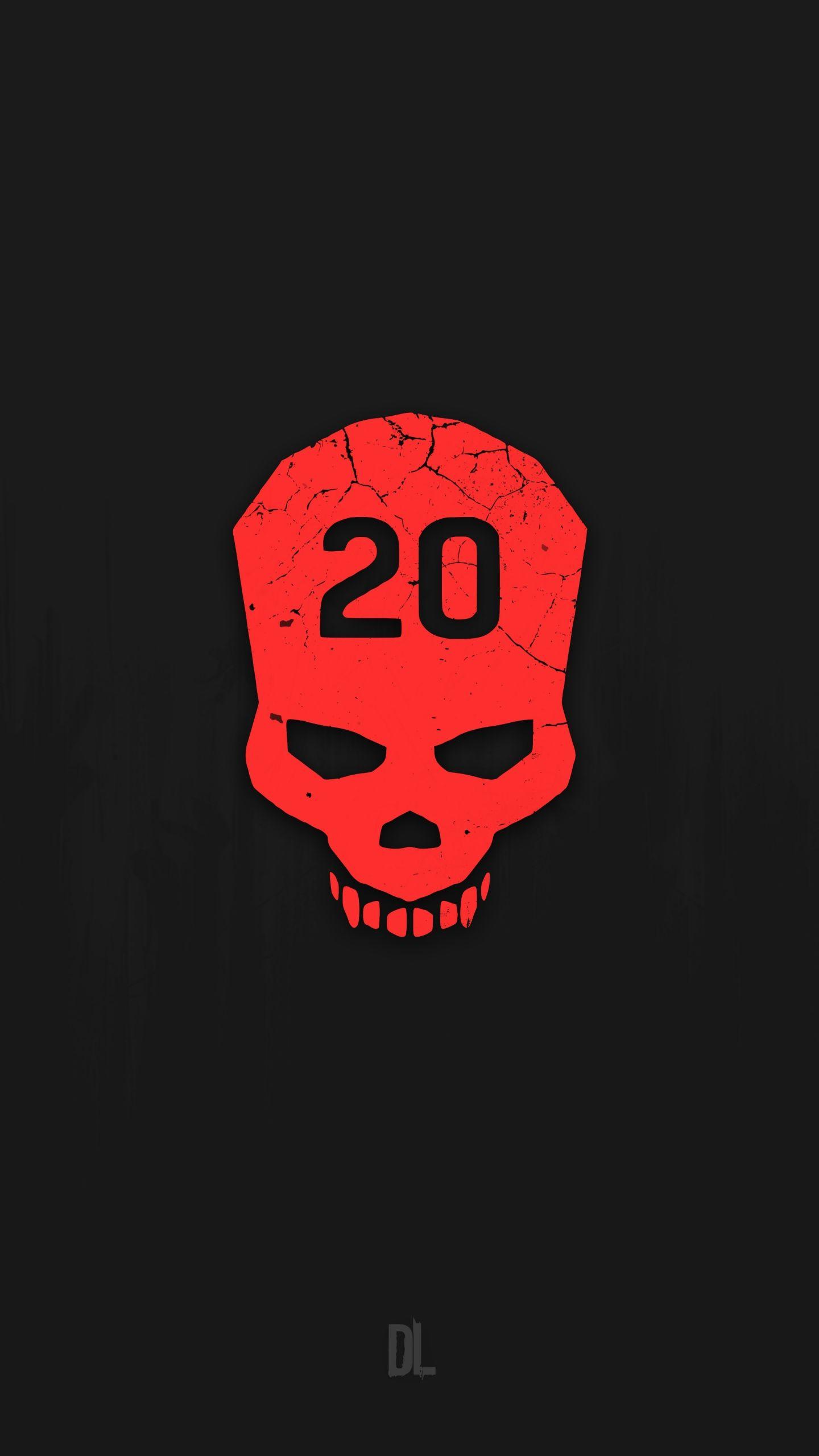 1440x2560 Download Cant Touch This Dying Light Minimalist Skull