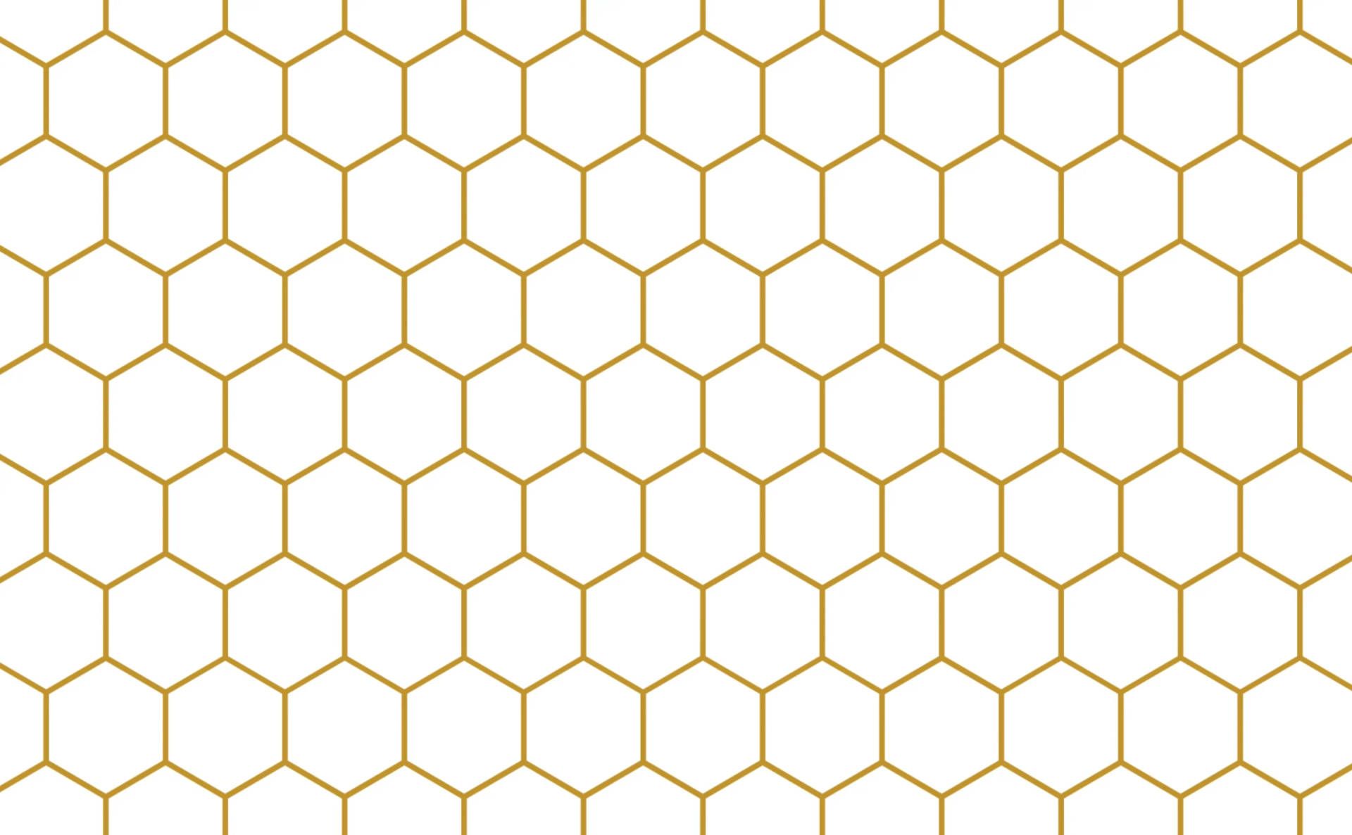 1920x1187 Gold Honeycomb Wallpaper