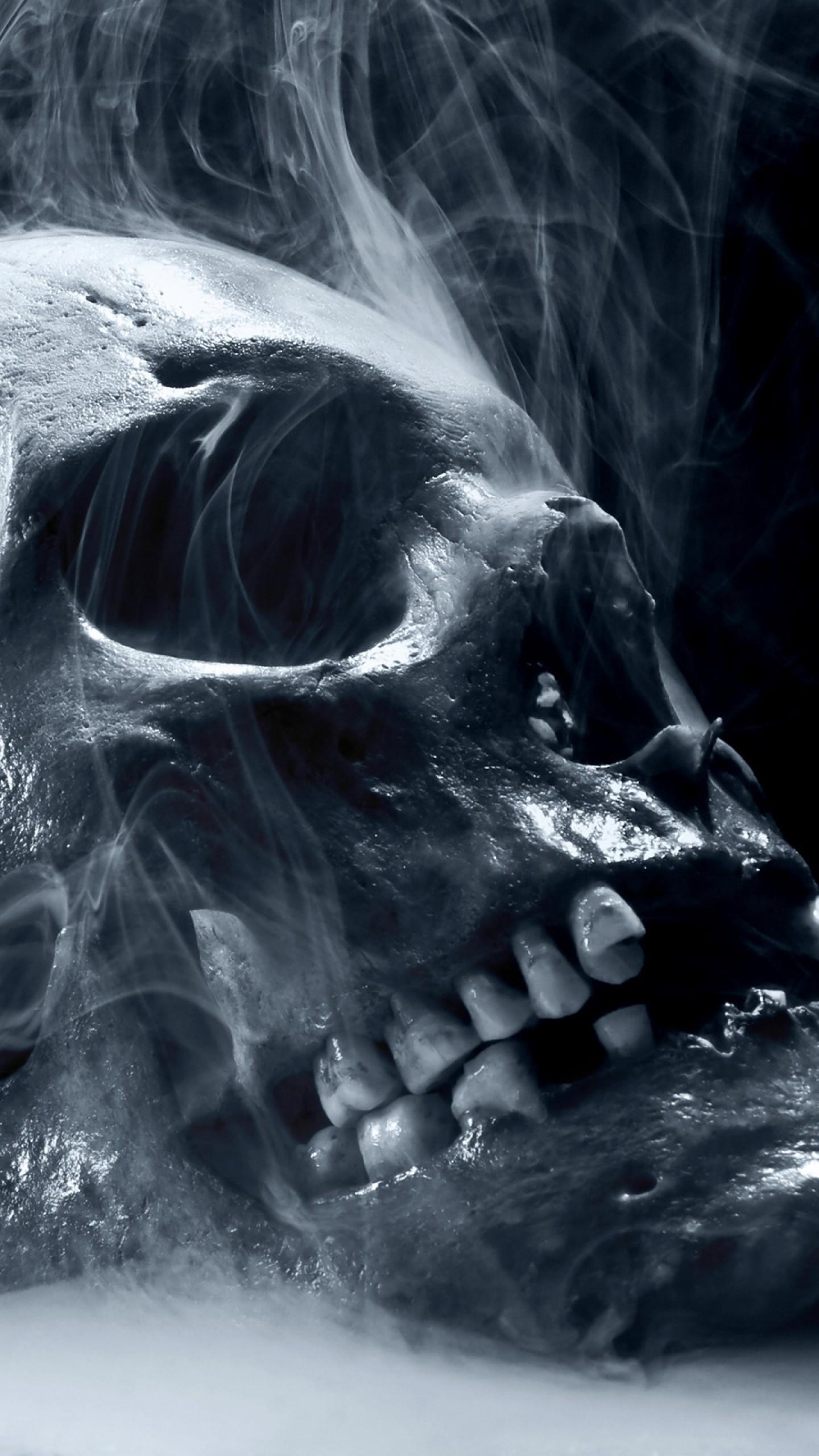 1440x2560 Skull HD Wallpaper For iPhone and Android Devices