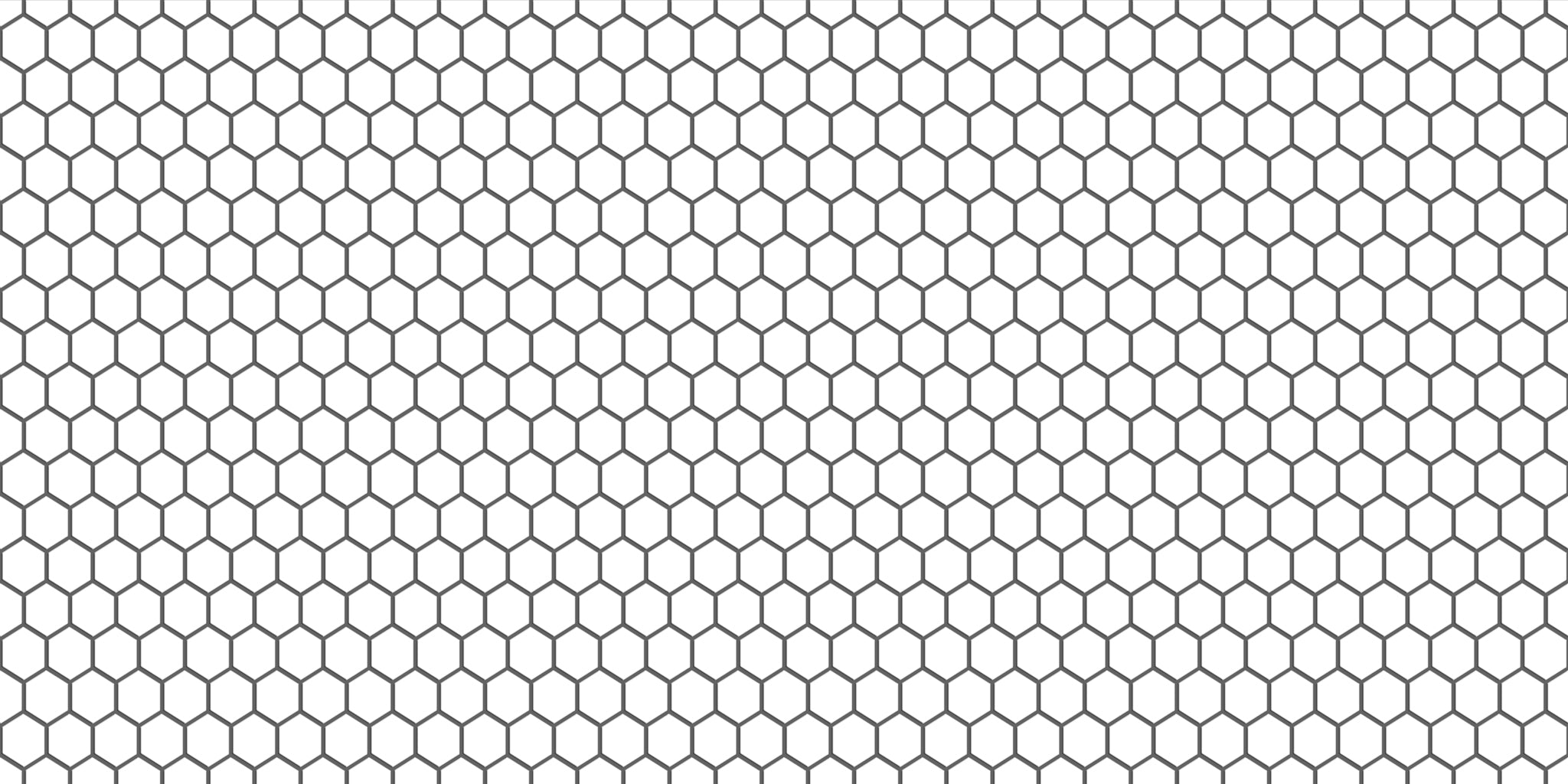 2048x1024 Removable Vinyl Wallpaper in Mini Hexa