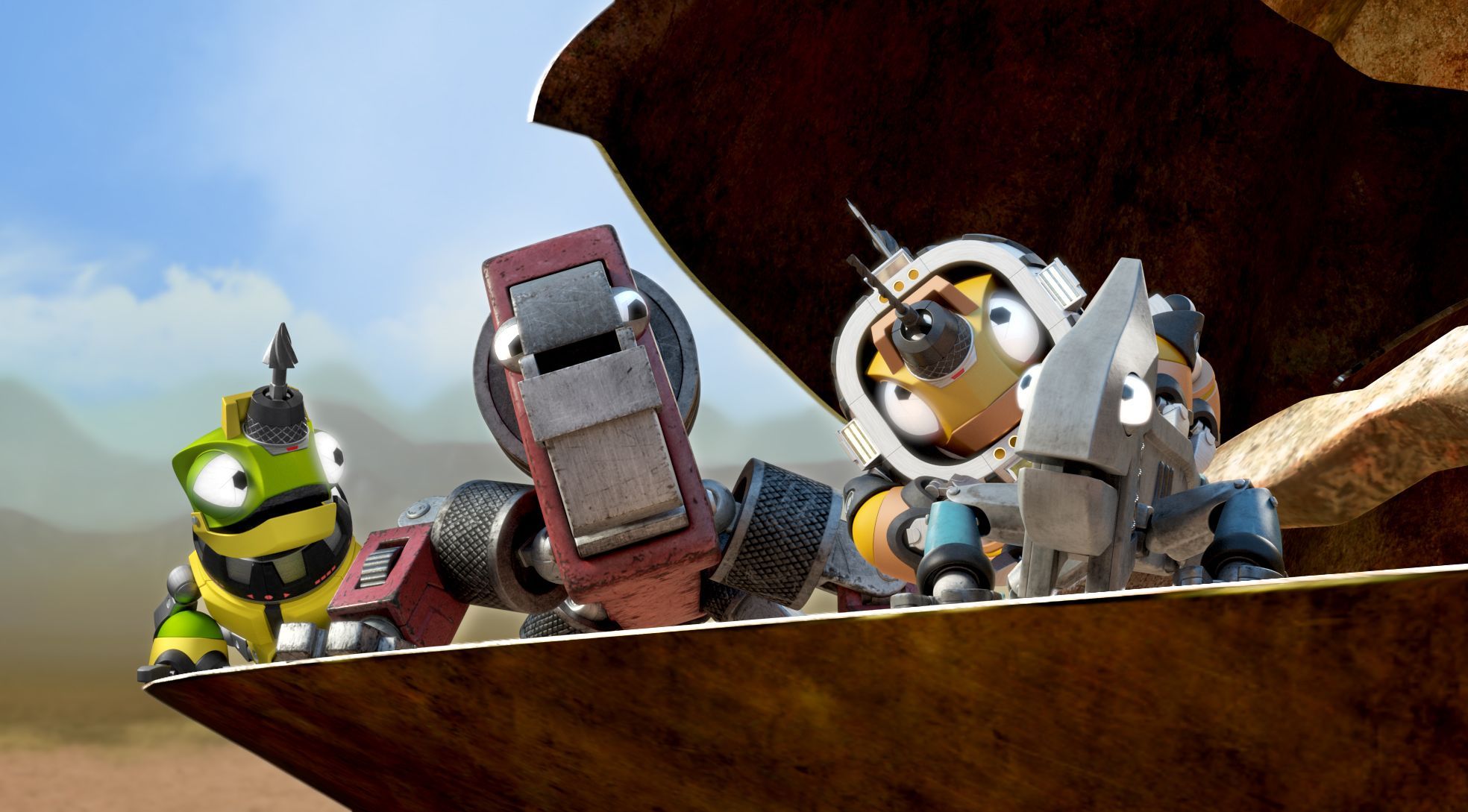1968x1089 TV Show Dinotrux HD Wallpaper