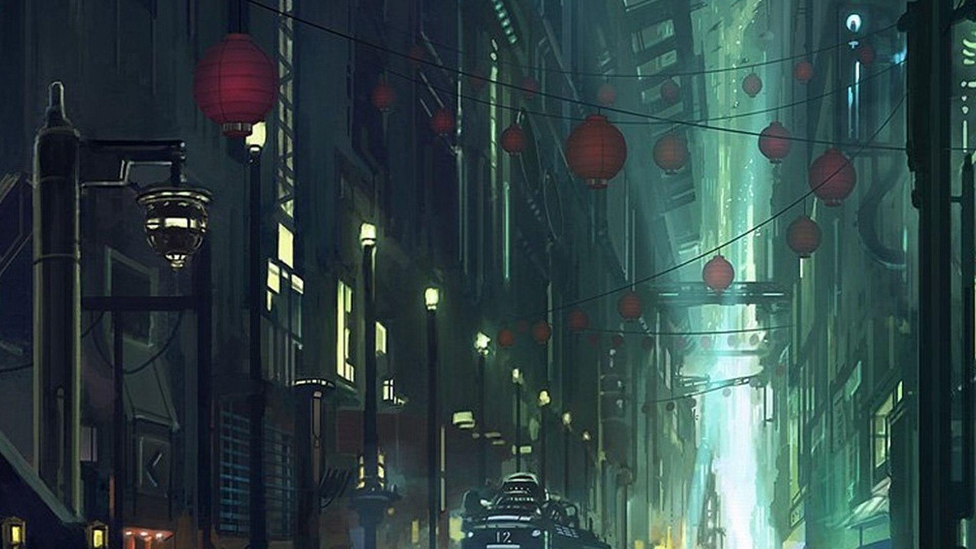 1920x1080 Futuristic Wallpaper HD
