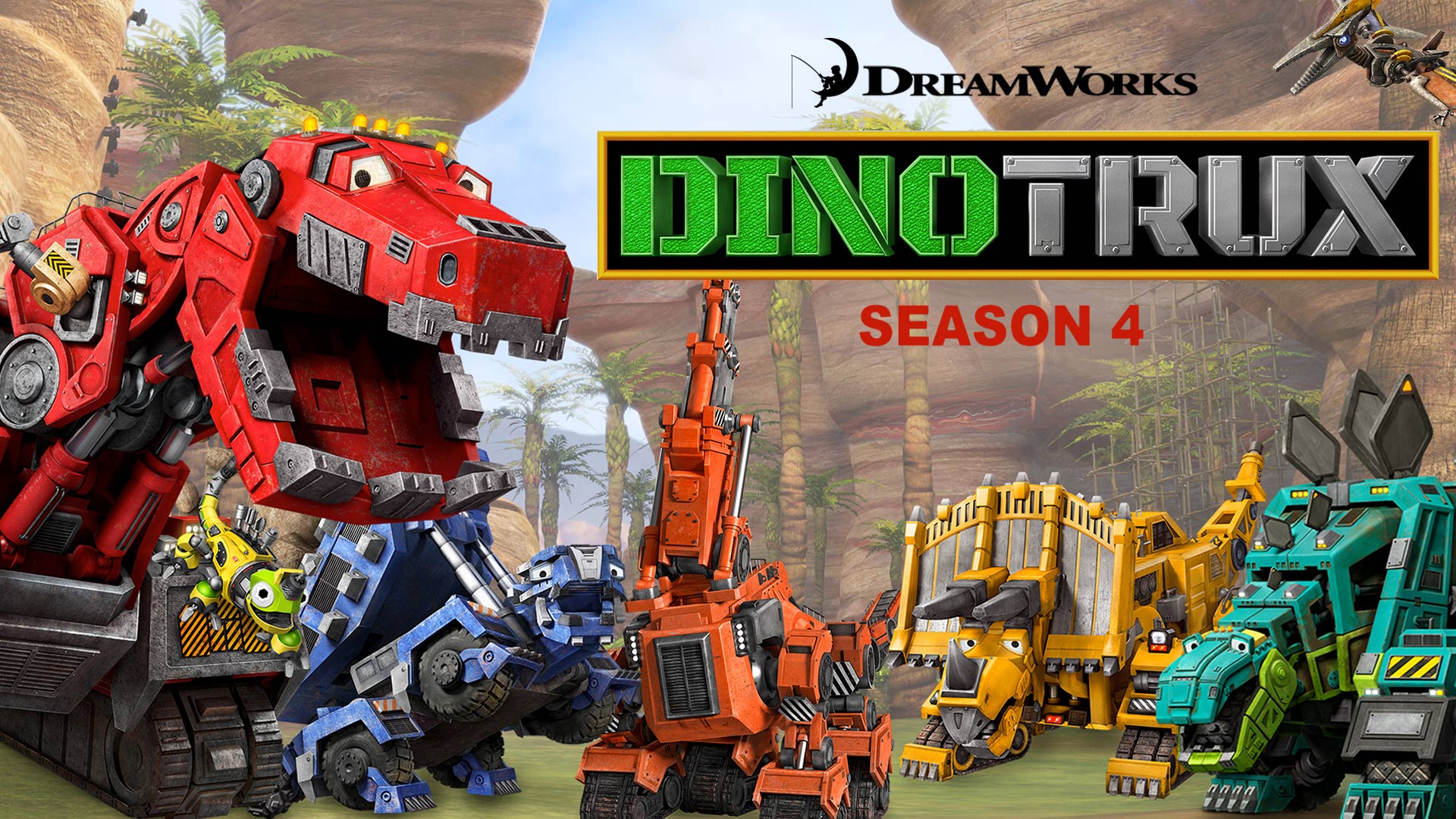 1920x1080 Watch Dinotrux, Season 4