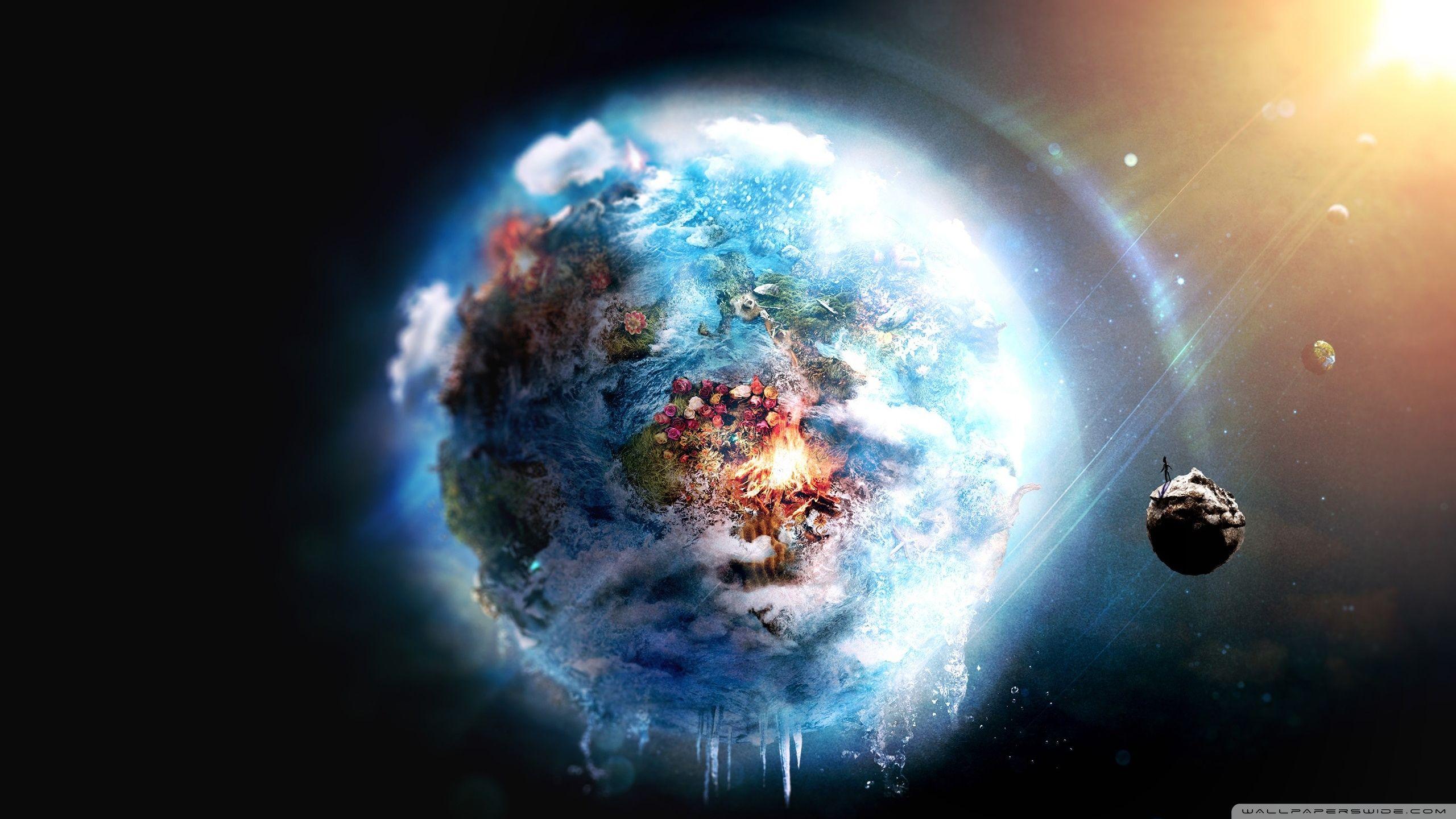 2560x1440 Futuristic Outer Space View ❤ 4K HD Desktop Wallpaper