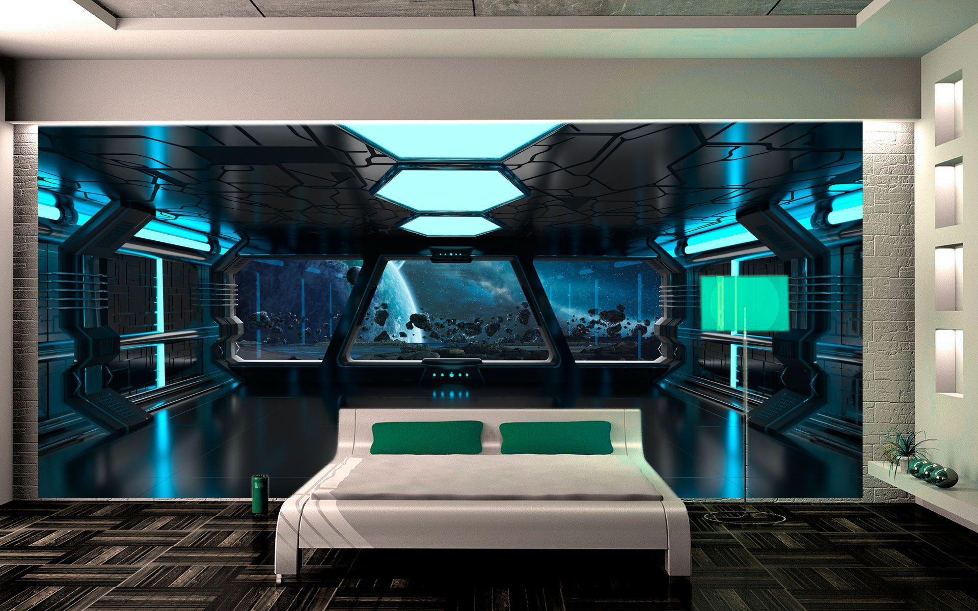 Futuristic Room Wallpapers Top Free Futuristic Room