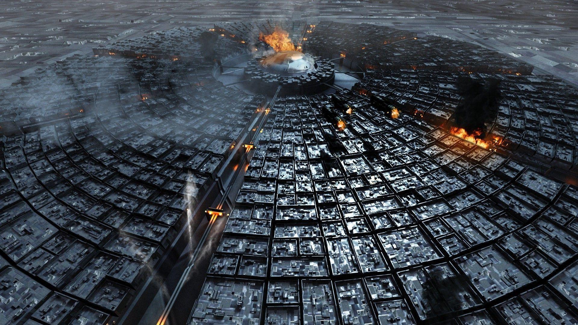 1920x1080 Free download futuristic black megastructure HD wallpaper cool