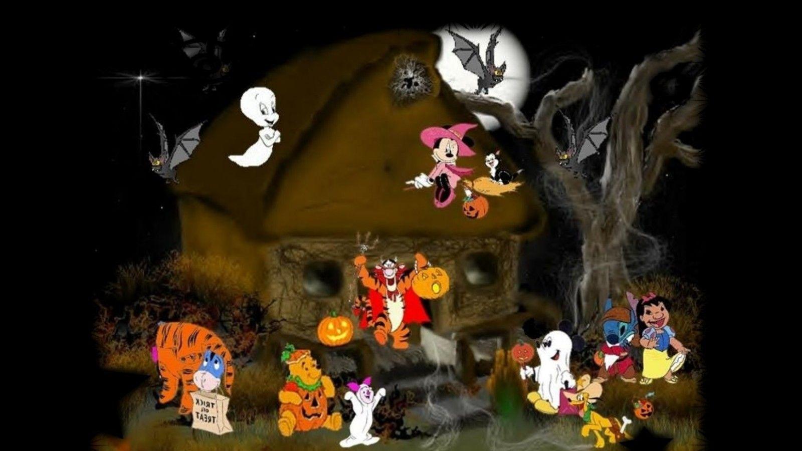 1600x900 Disney Halloween HD Desktop Wallpaper 21682