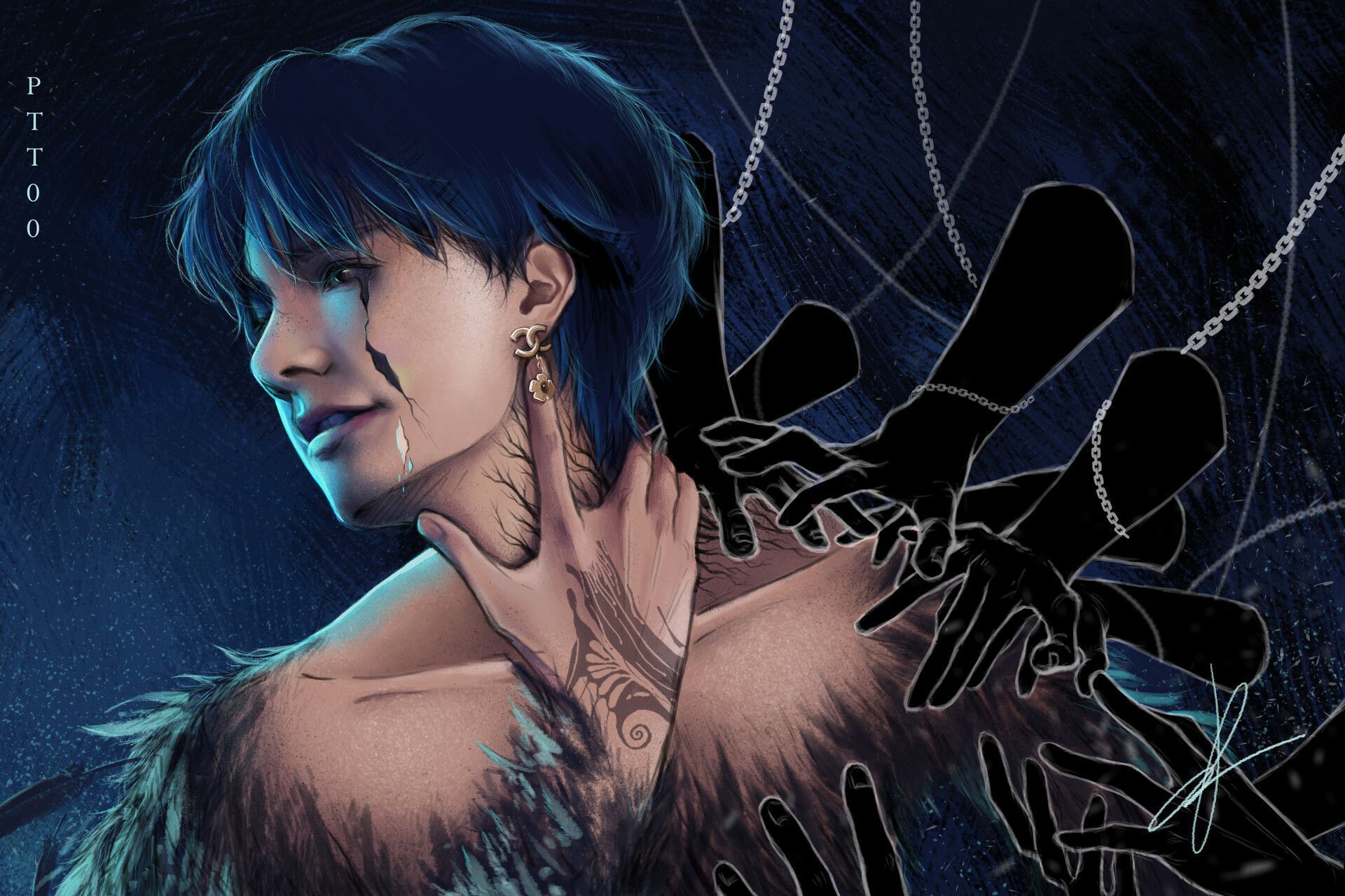 1920x1280 [BTS] SHADOW x Black Swan