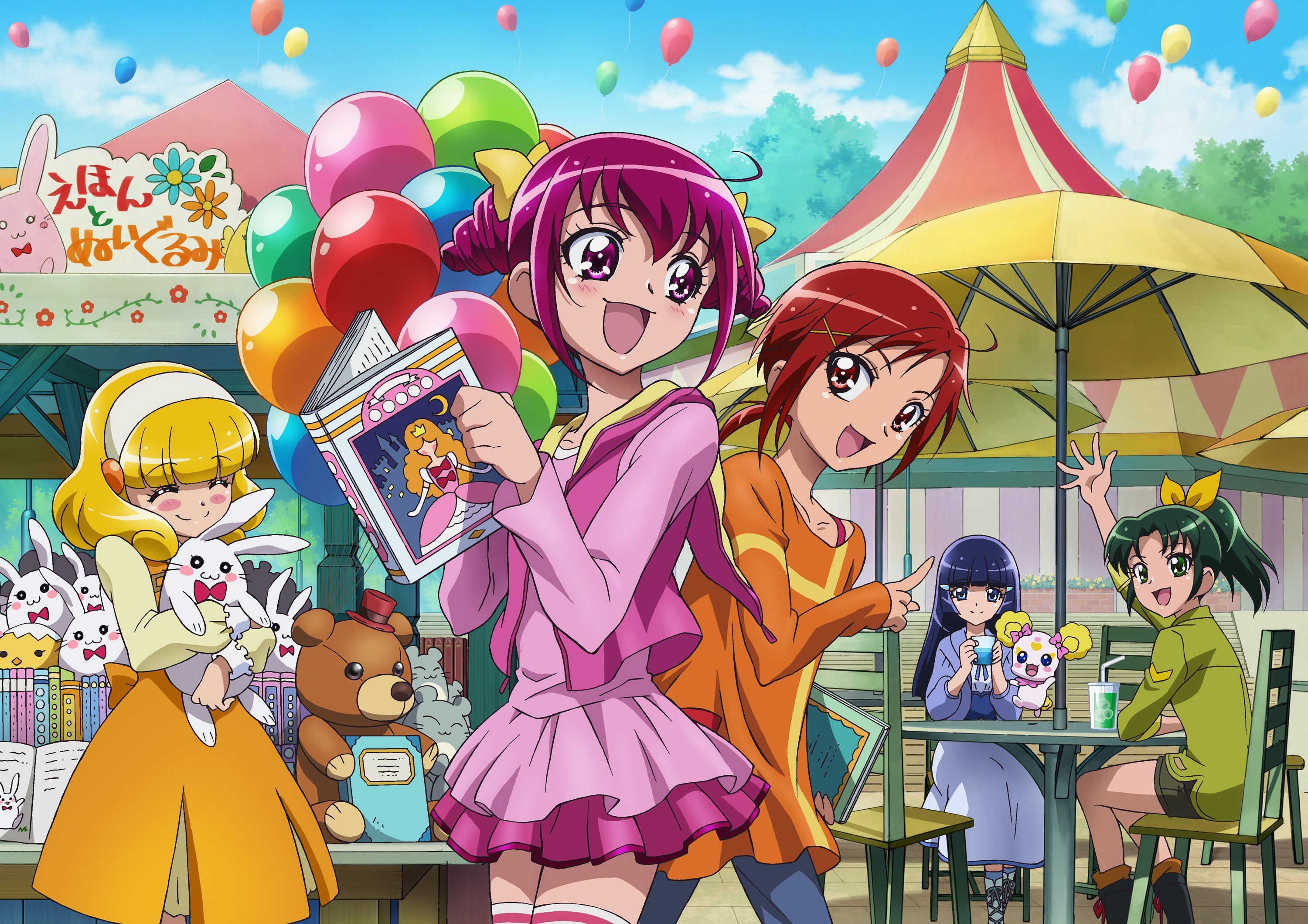 3000x2118 Anime Smile Precure! HD Wallpaper