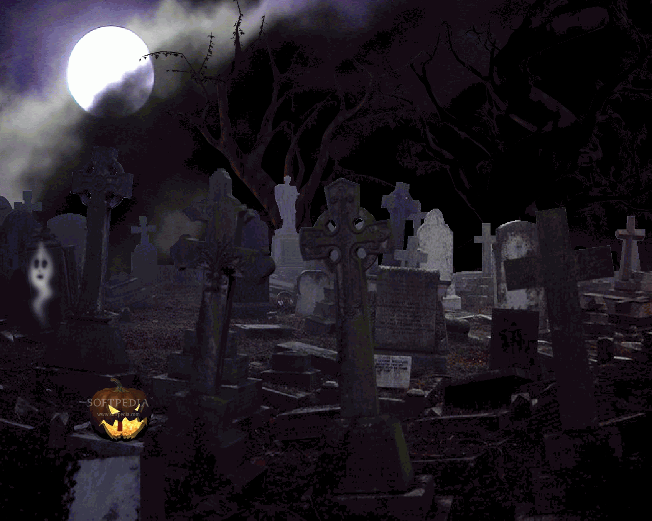 1280x1024 Best Halloween Animated. Image Wallpaper HD