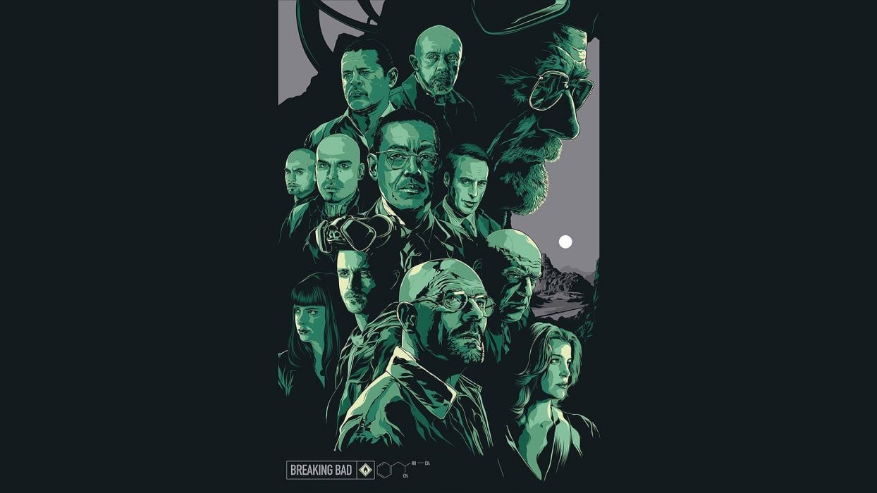 1244x700 Breaking Bad Poster Wallpaper