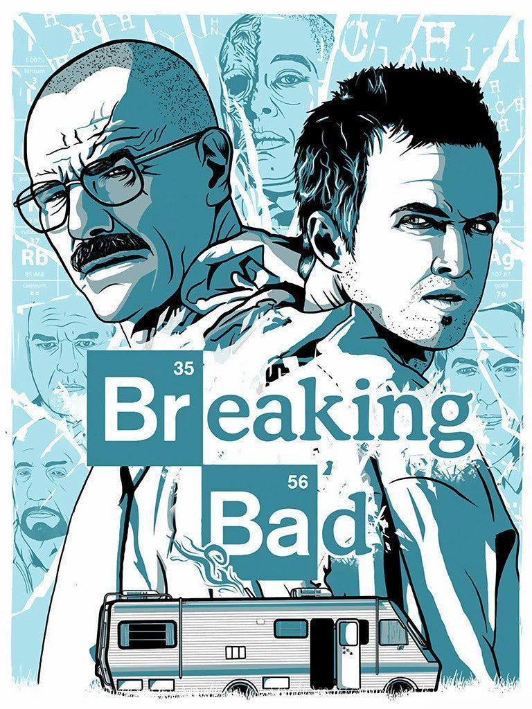 768x1024 Walter White Jesse Pinkman Self Poster