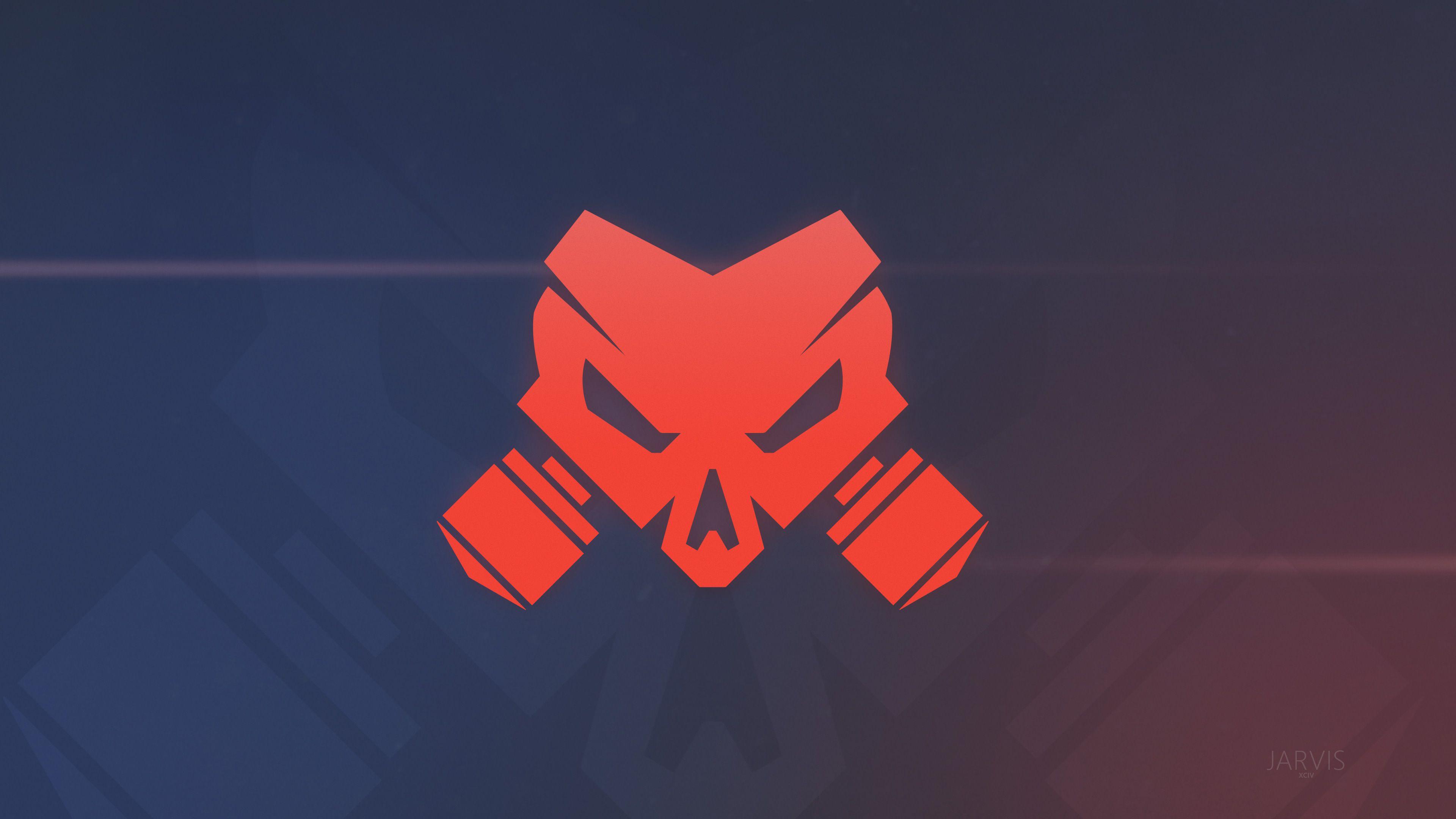 3840x2160 Rainbow Six Siege Operation Chimera Logo Minimalism 4k, HD