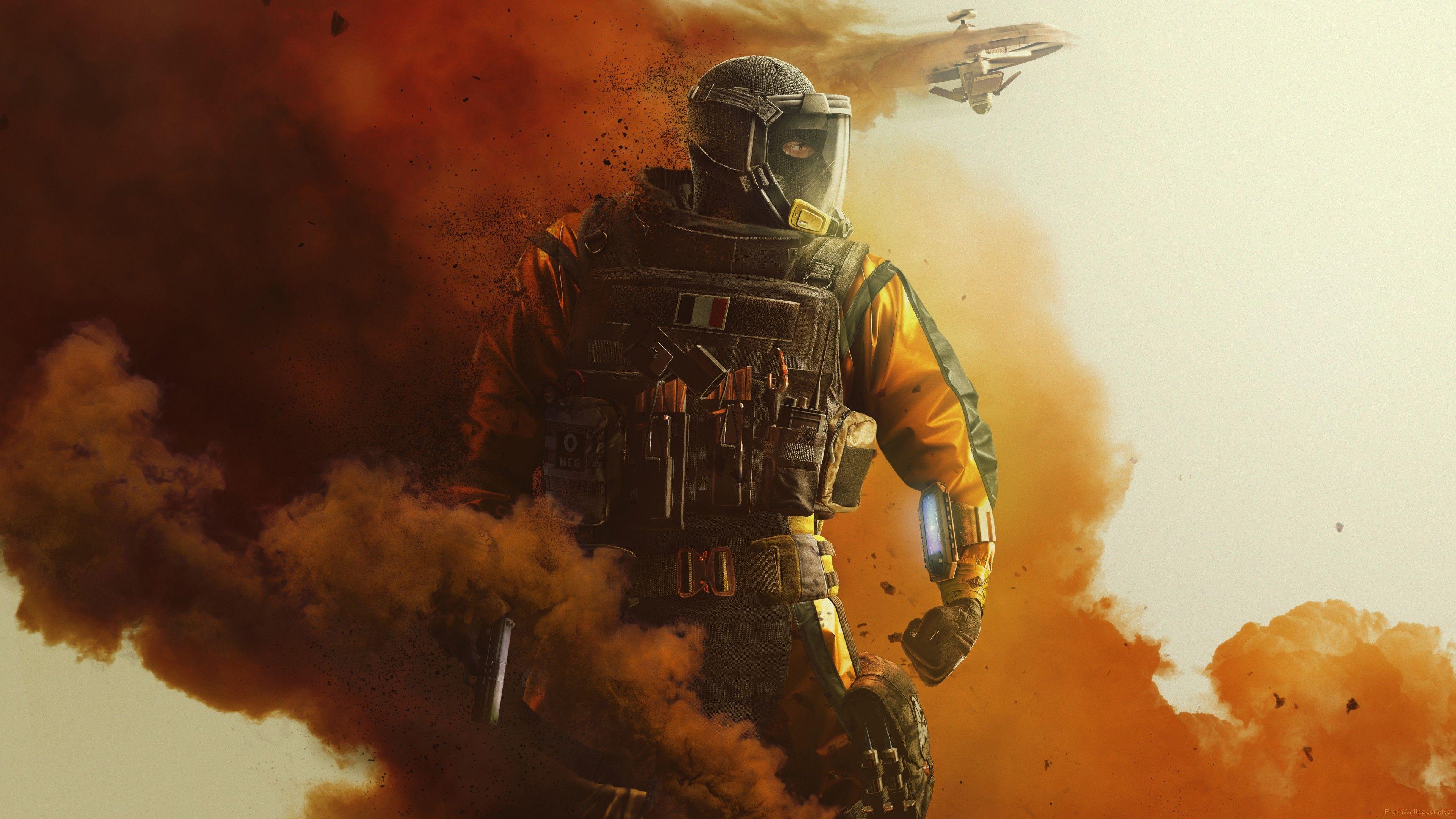 3840x2160 French Operator Lion Rainbow Six Siege Operation Chimera 4K