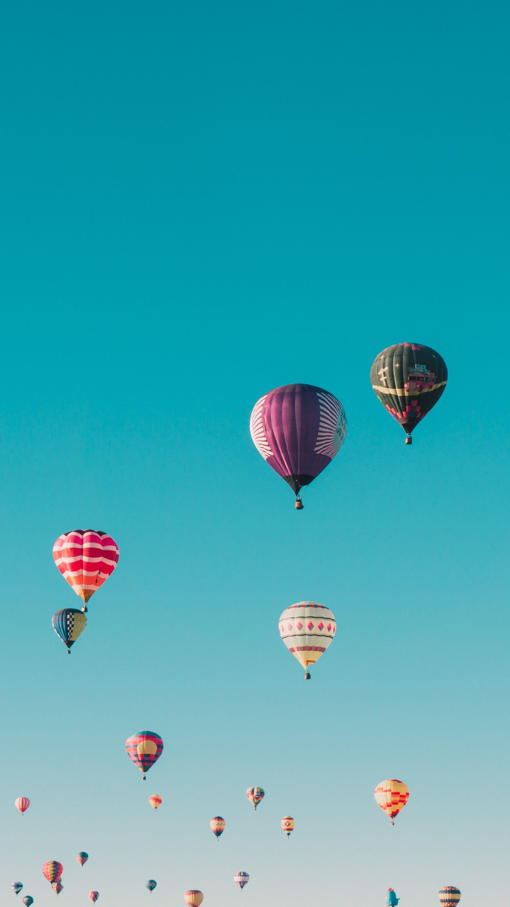 2160x3840 Balloons Flight Sky Wallpaper - [2160x3840]