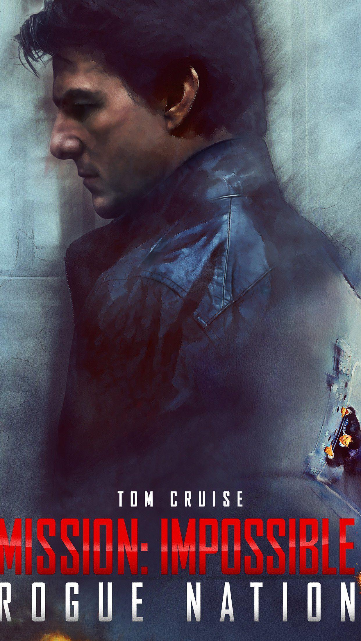 1242x2208 Áp phích phim Nhiệm vụ bất khả thi của Tom Cruise