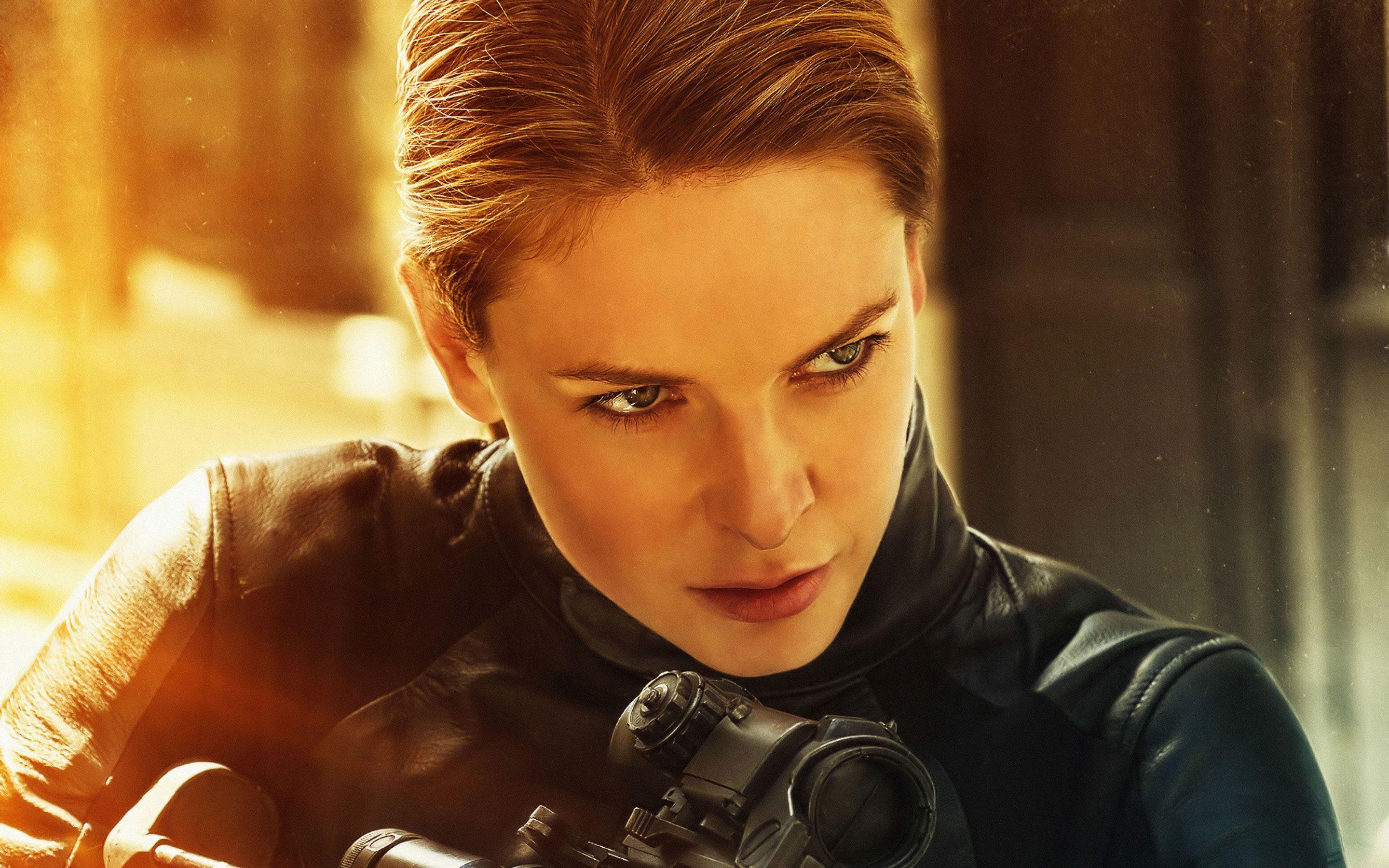 2880x1800 Rebecca Ferguson Mission Impossible Wallpaper Photo