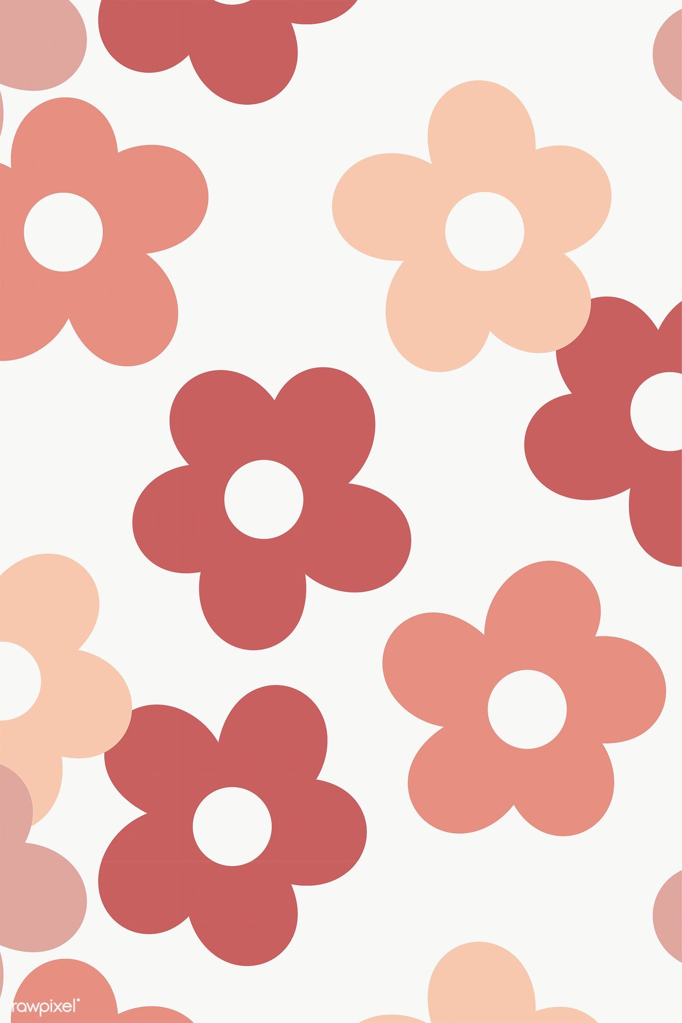 1400x2100 Pink floral seamless patterned