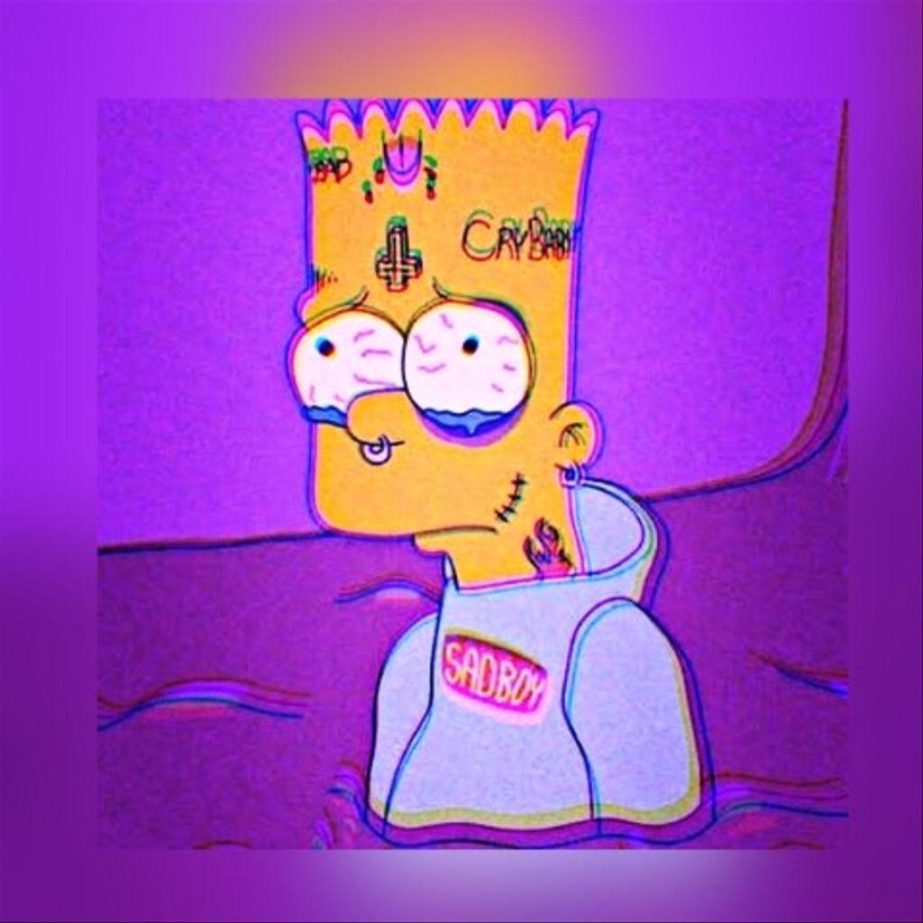 De Bart Sad Boy, HD Png Download - vhv